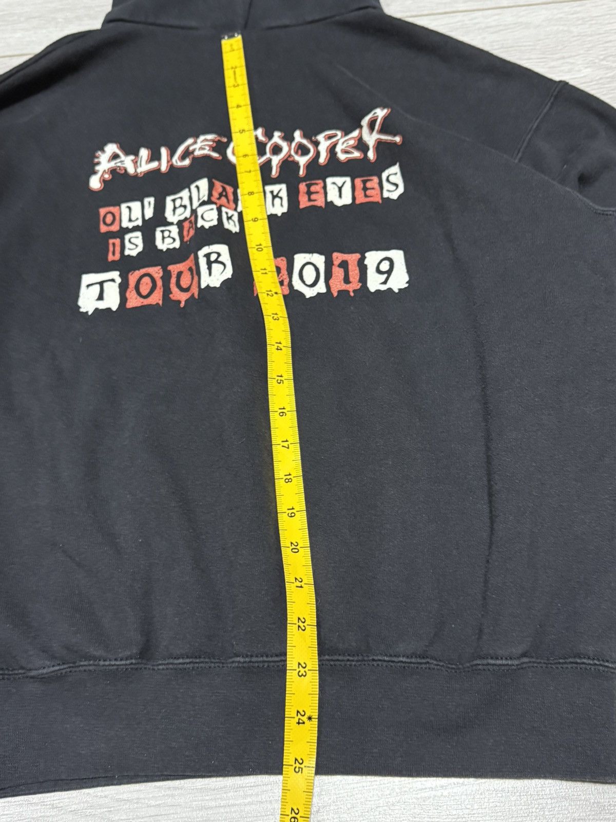 Vintage Alice Cooper black eyes is back tour hoodie vintage 2019 Size US M / EU 48-50 / 2 - 5 Thumbnail