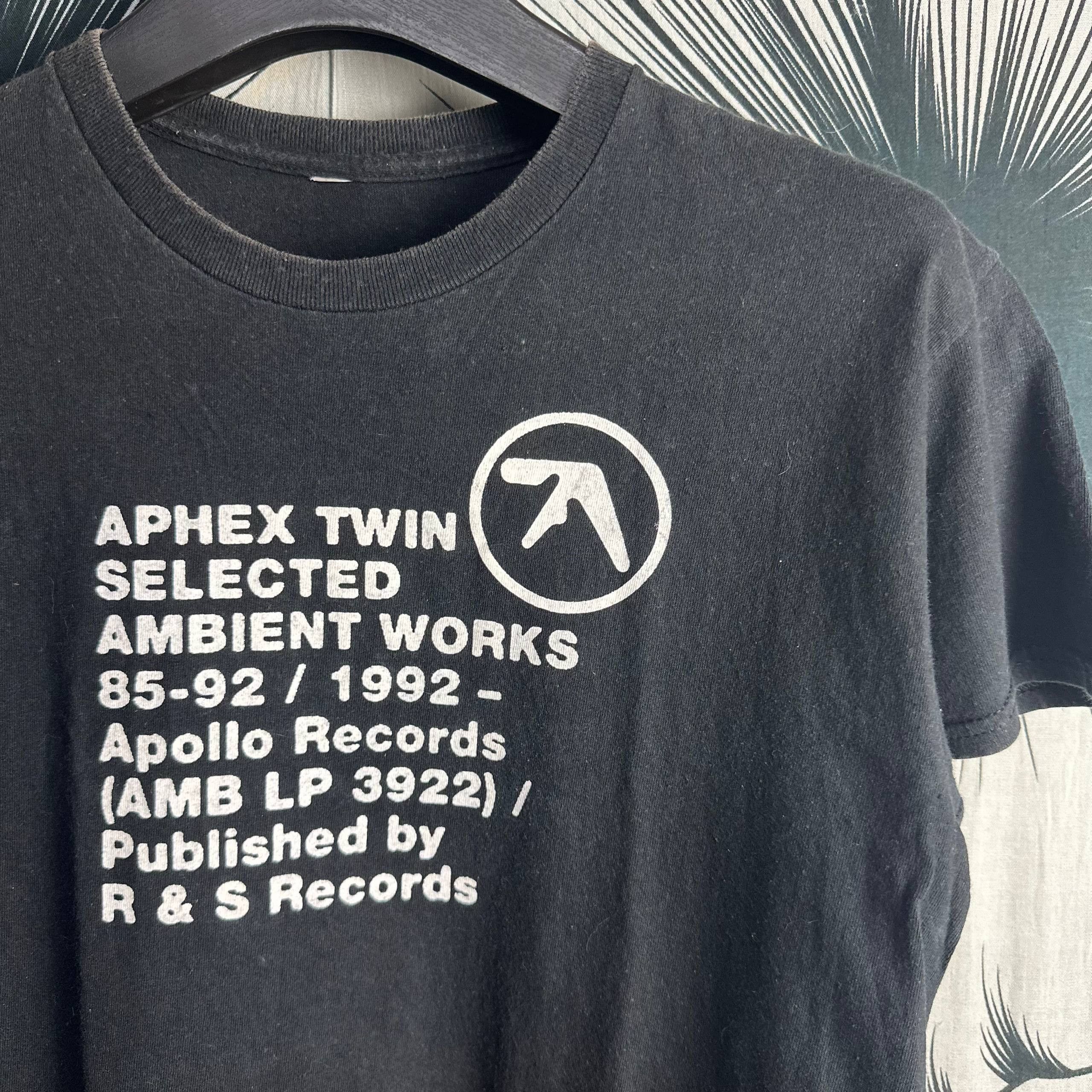 Vintage Aphex Twin "Selected Ambient Works 85-92" T-Shirt Size US M / EU 48-50 / 2 - 3 Thumbnail
