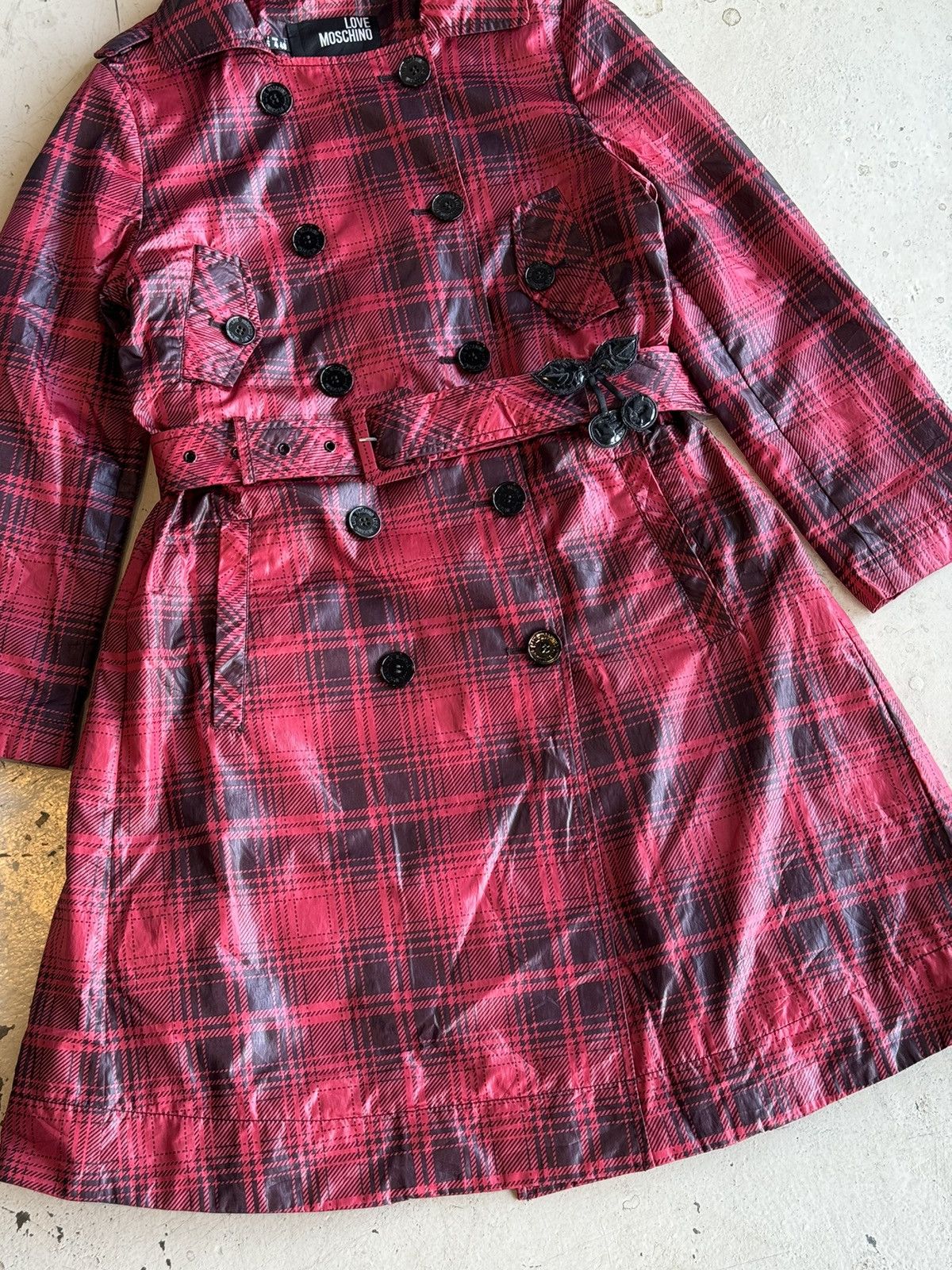 Moschino Love Moschino Cherry Parkas Jacket Size US M / EU 48-50 / 2 - 2 Thumbnail