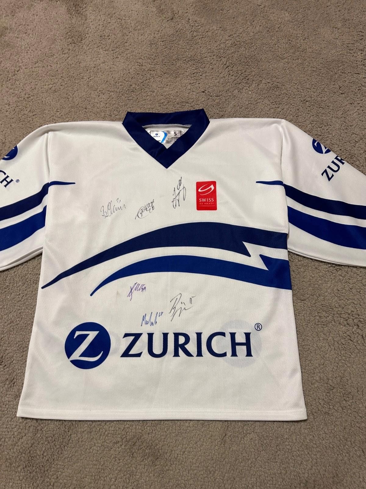 Other Vintage Zurich Switzerland Ice Hockey Jersey White Size S Size US S / EU 44-46 / 1 - 3 Thumbnail