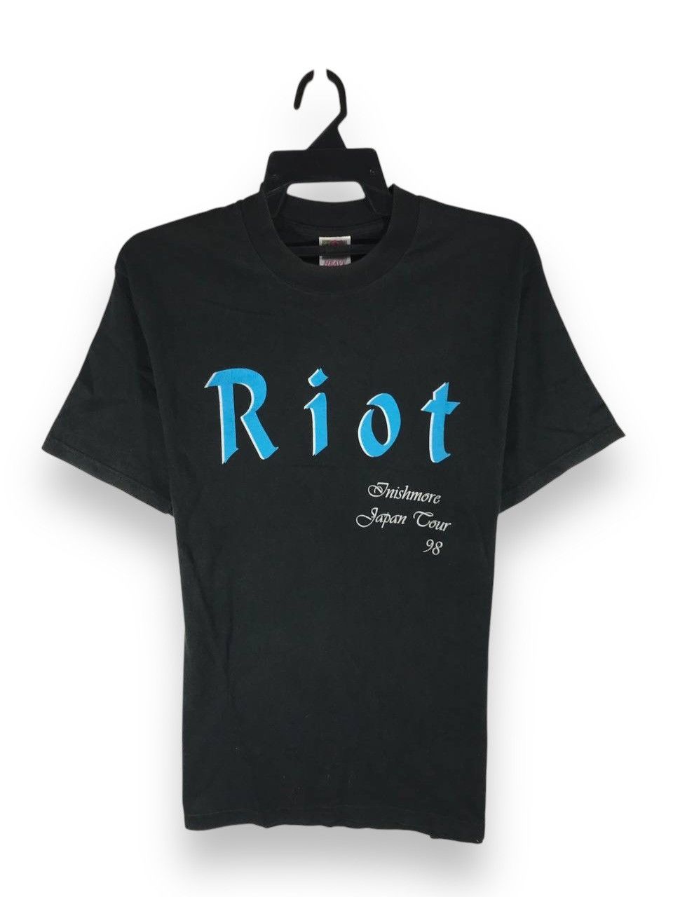 Band Tees Vintage 1998 Riot v irishmore tour Size US M / EU 48-50 / 2 - 1 Thumbnail