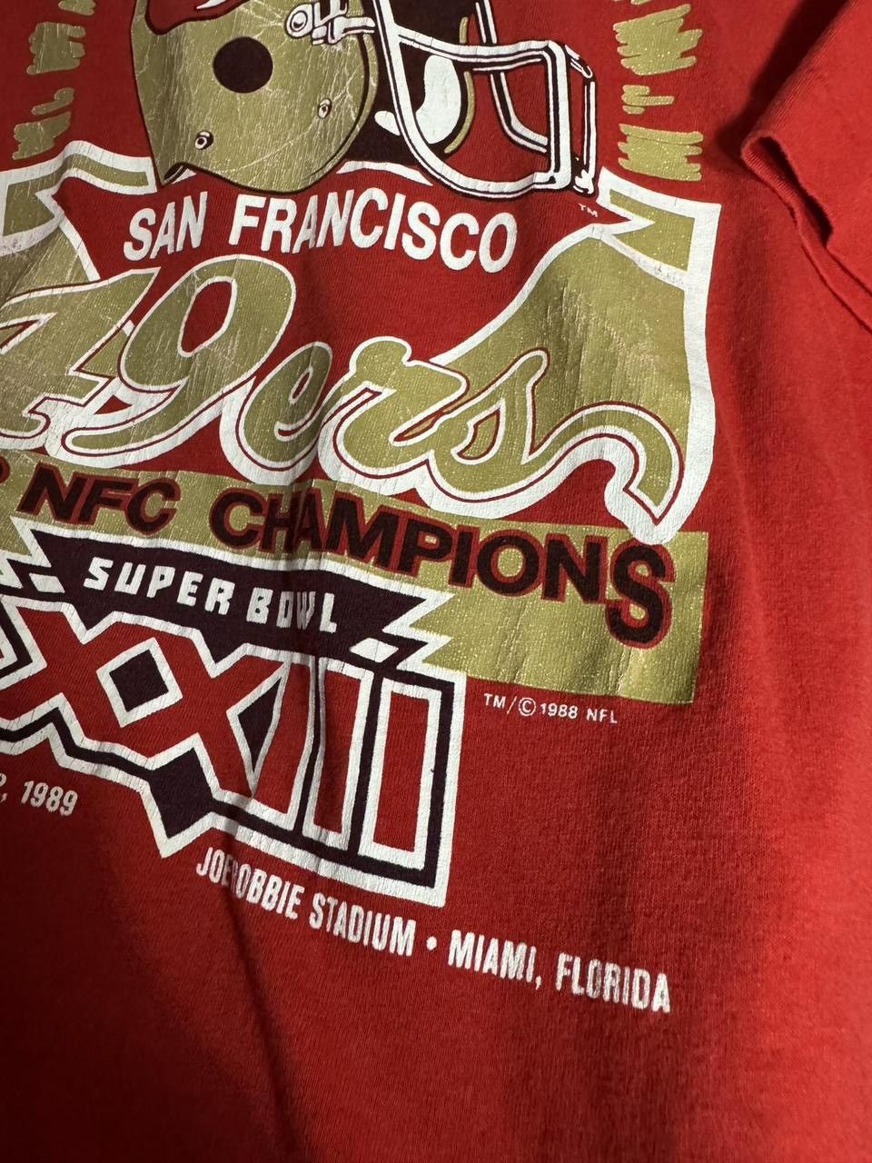Other 1988 San Francisco 49ers Super Bowl XXIII Tee Size US XL / EU 56 / 4 - 6 Thumbnail