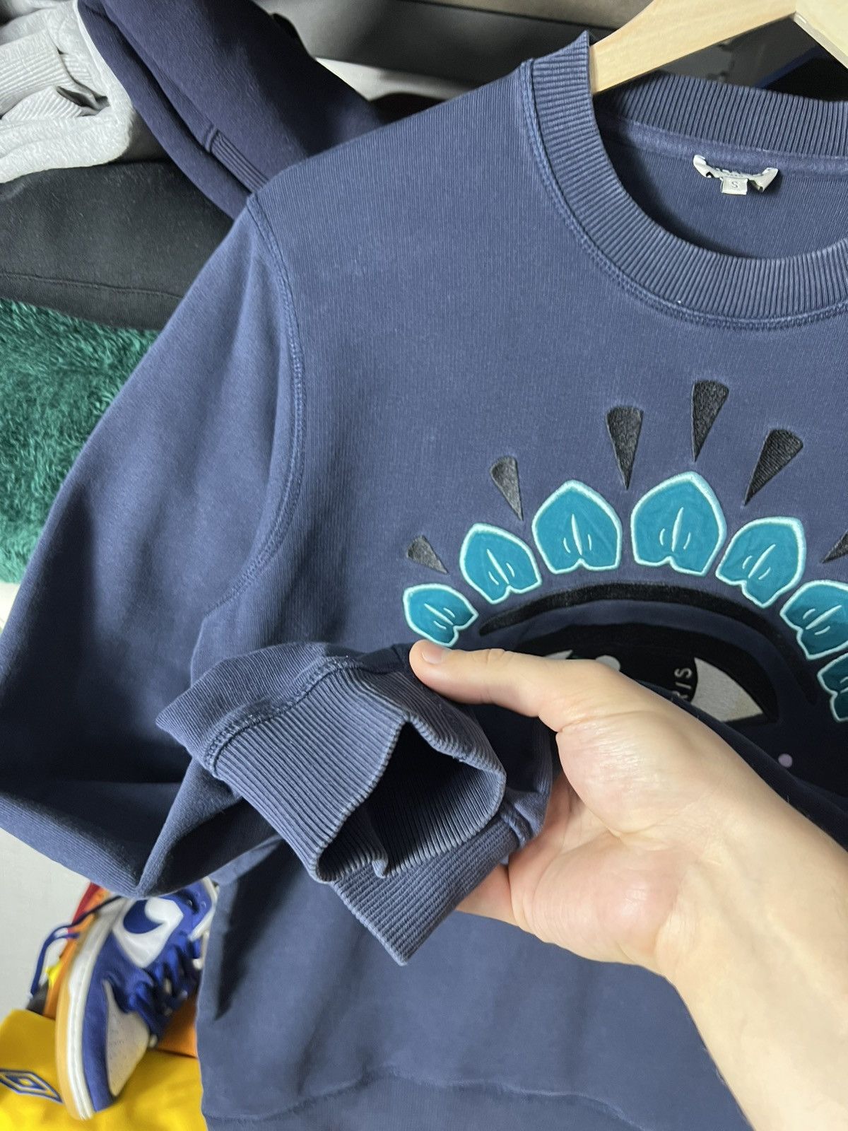 Kenzo 💙 Kenzo Eye Sweatshirt Navy Size S Size US S / EU 44-46 / 1 - 9 Thumbnail