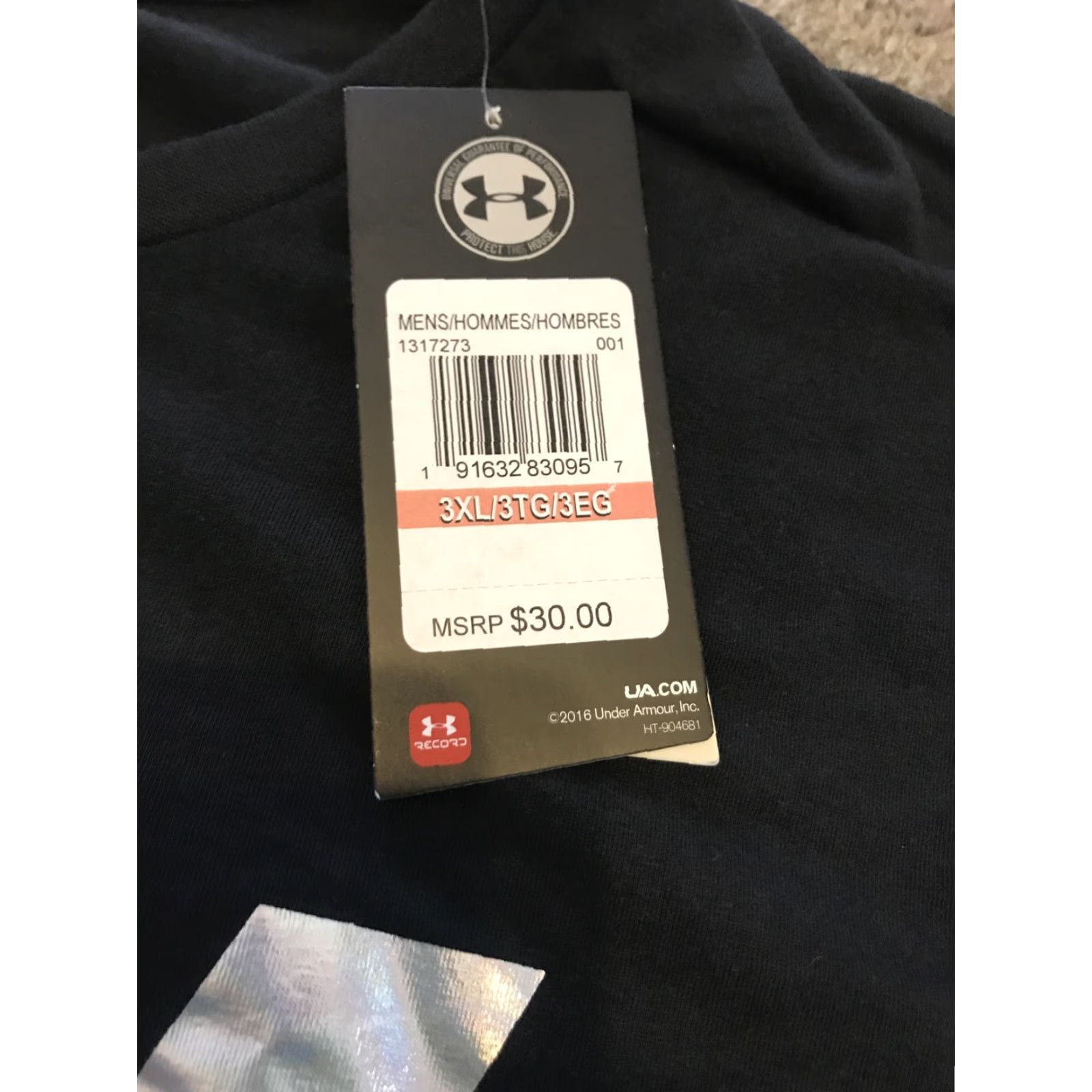 Under Armour Under Armour BH34 Bryce Harper Icon Shirt Men’s 3XL Baseball Black 1317273-001 T-Shirt Activewear Short Sleeve Logo Mens Finance Size US XXL / EU 58 / 5 - 3 Thumbnail