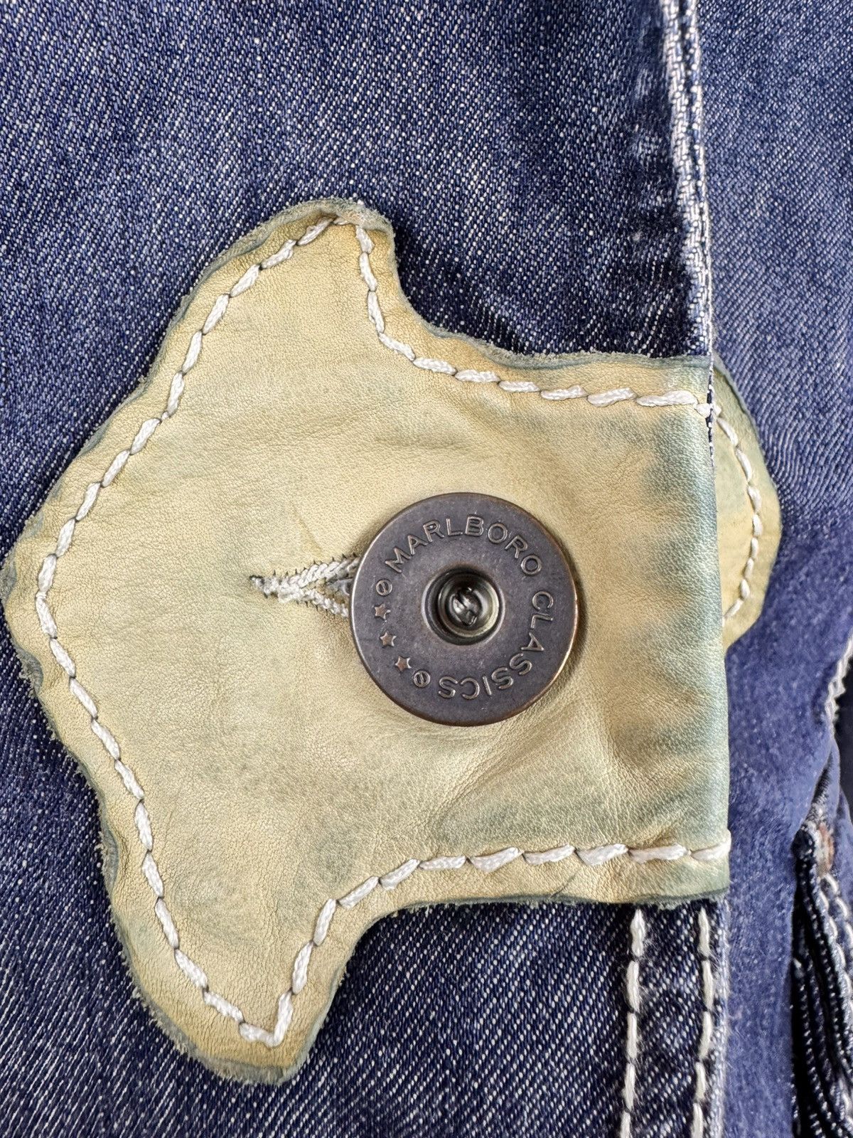 Marlboro Classics Vintage Marlboro Classics Western denim Blazer Jacket Size M / US 6-8 / IT 42-44 - 12 Thumbnail
