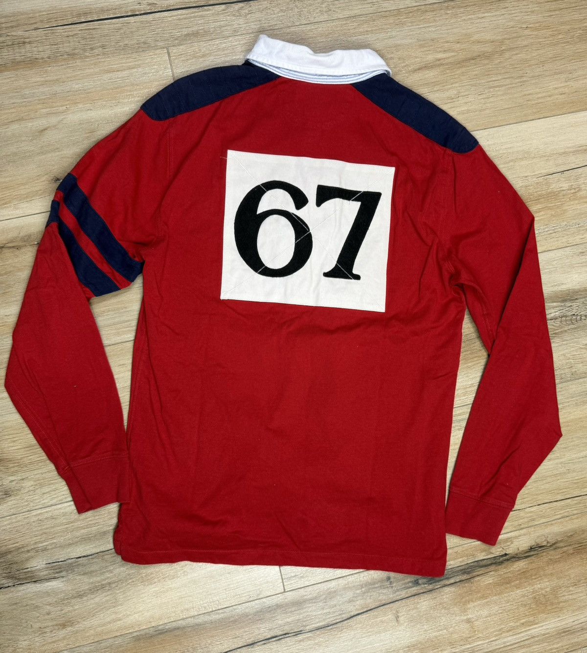 Polo Ralph Lauren Red Polo Ralph Lauren S 36 longsleeve Size US S / EU 44-46 / 1 - 11 Thumbnail
