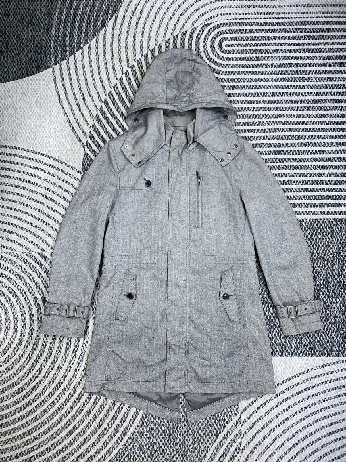 Michel Klein Vintage Michel Klein Fishtail Style Parka Jacket Size US M / EU 48-50 / 2 - 5 Thumbnail