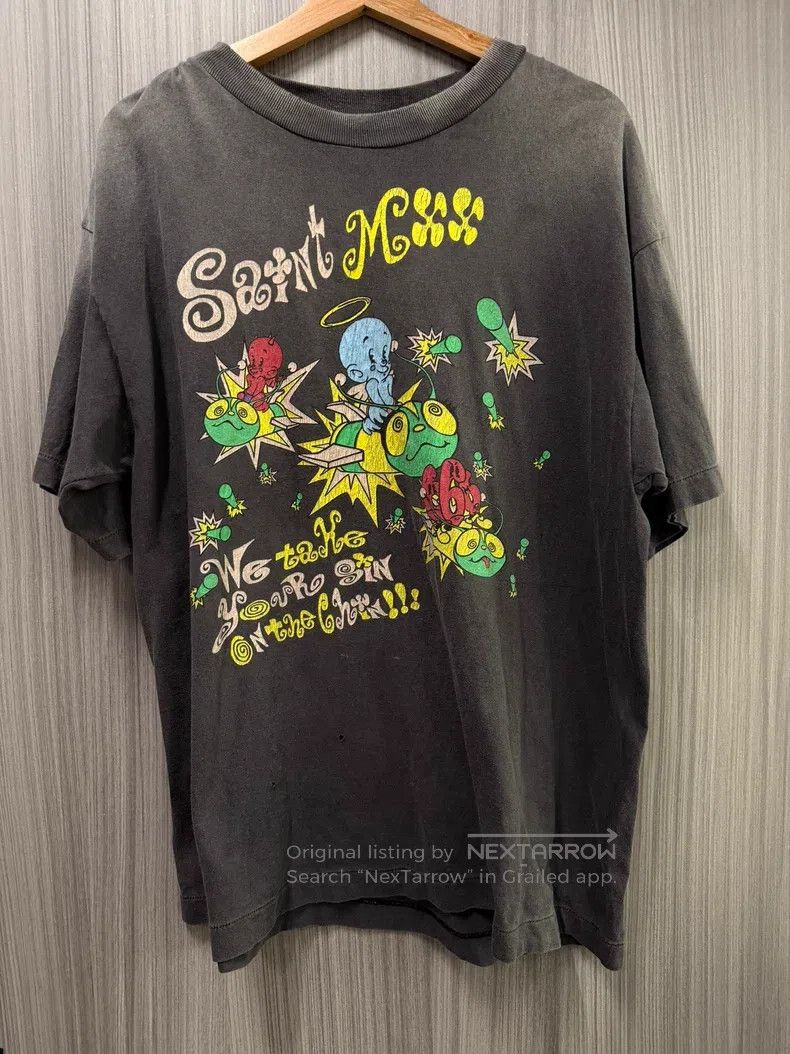 Saint Michael Saint Michael Elf Washed Old Short Sleeve Size US L / EU 52-54 / 3 - 1 Thumbnail