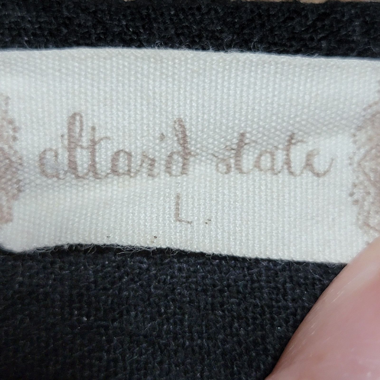 Other Altar'd State Black Embroidered Linen Blend Mini Skirt - Lg Size 31" - 4 Thumbnail