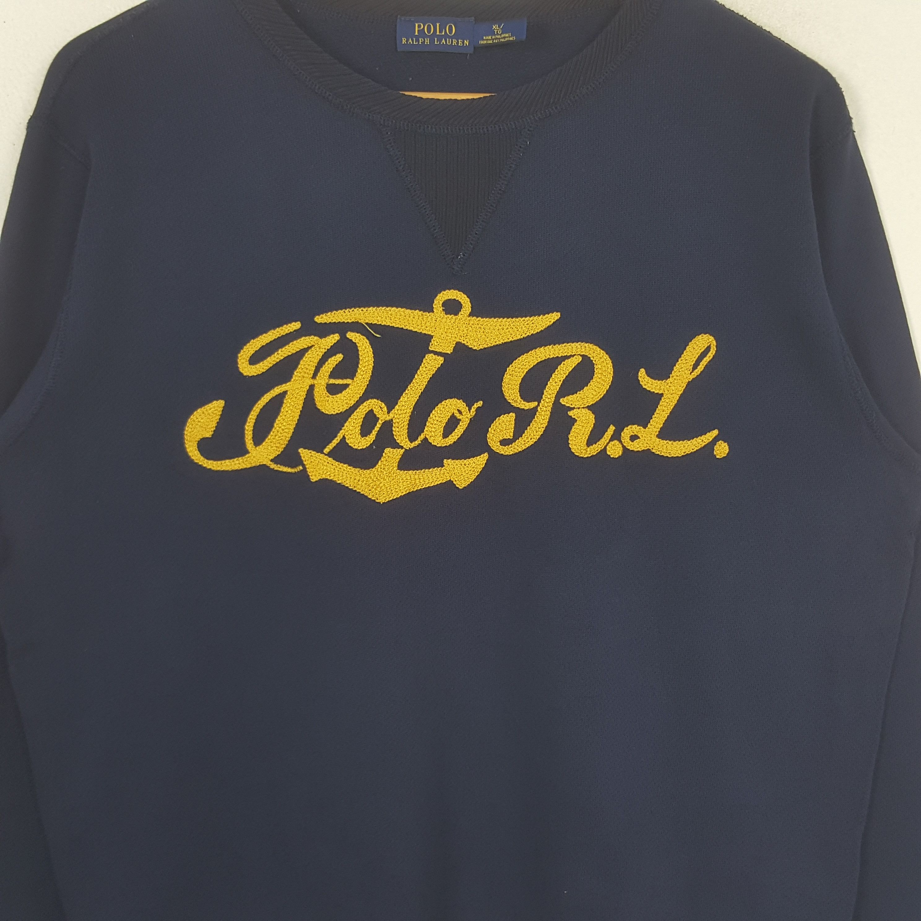 Polo Ralph Lauren Vintage Polo Ralph lauren American Brand Sweatshirt RR1 Size US M / EU 48-50 / 2 - 2 Thumbnail