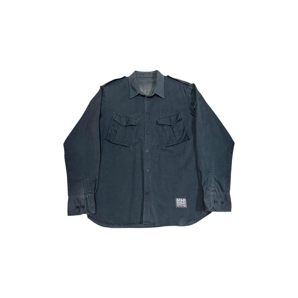 Maharishi 🔥Rare Maharishi Cargo Utility Work Shirt Military Size US XL / EU 56 / 4 - 2 Thumbnail