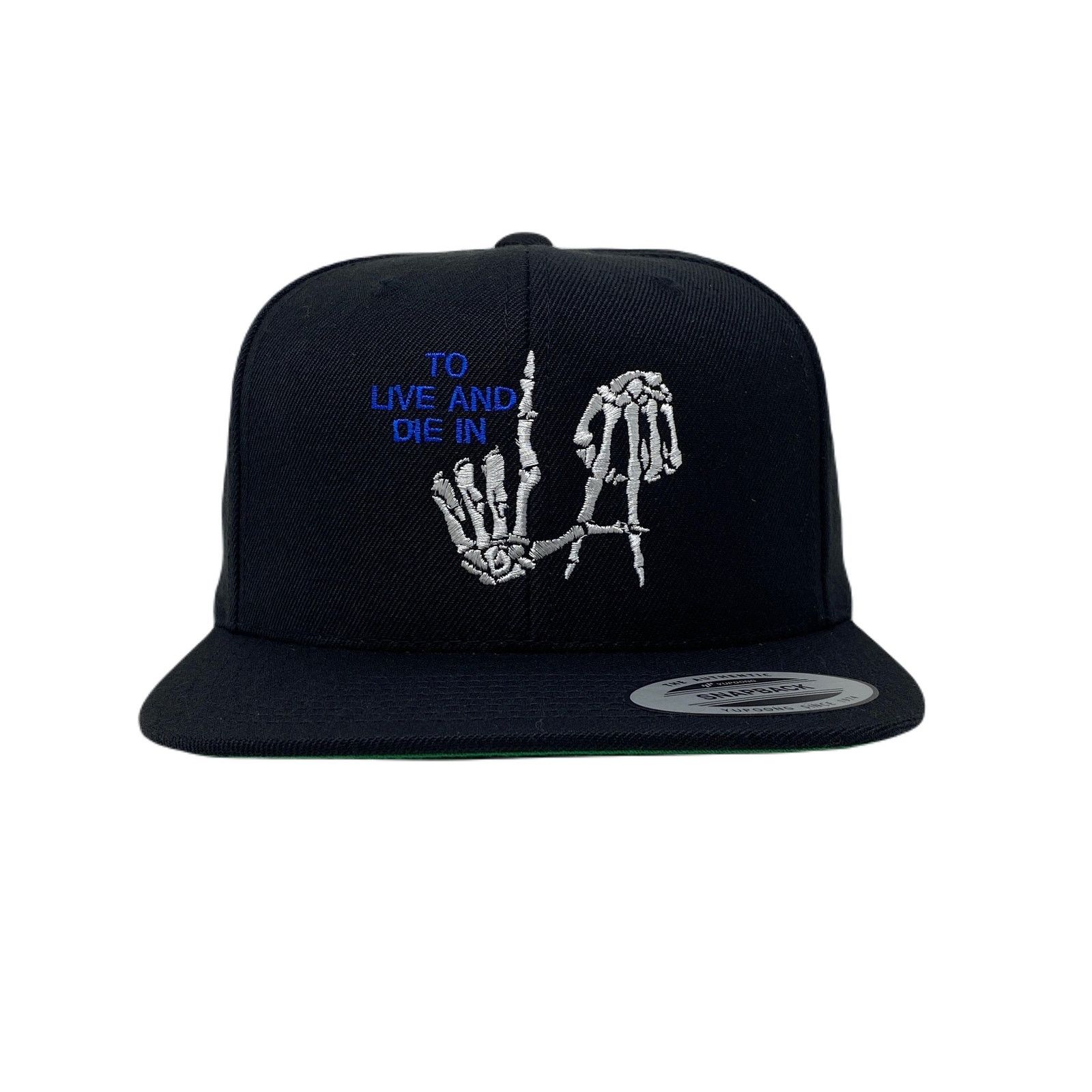 Other To Live And Die In LA Blue/White Snapback Hat Size ONE SIZE - 2 Thumbnail