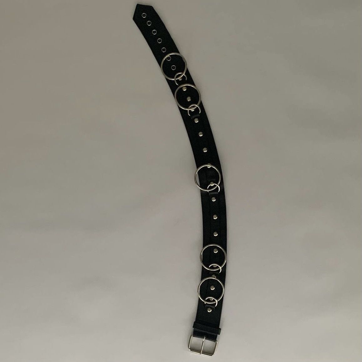 Dolce & Gabbana Dolce & Gabbana SS03 SEX Runway Bondage O-Ring Leather Belt Size ONE SIZE - 3 Thumbnail