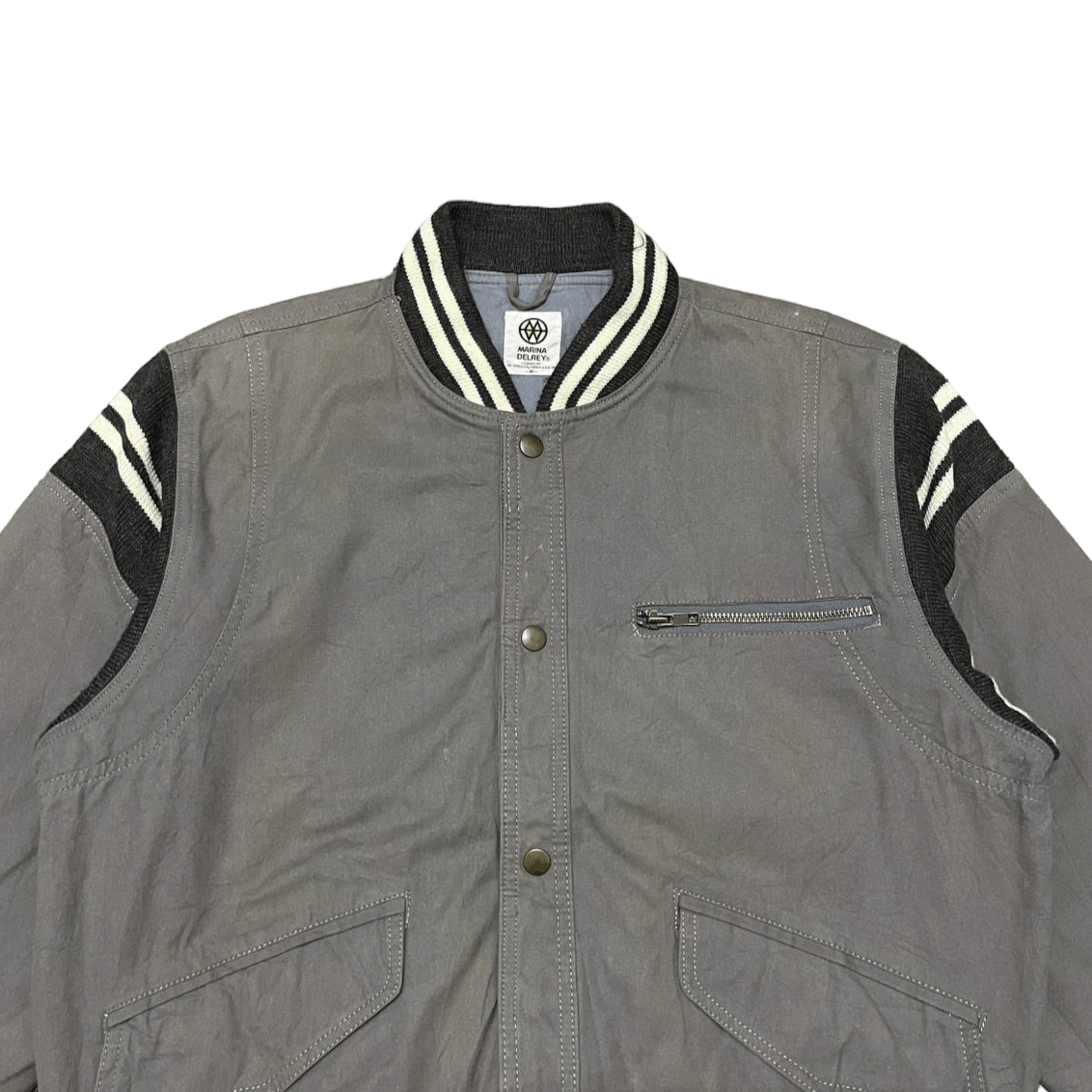 Japanese Brand Vintage Marina Delrey Marine Club Varisty Jacket Size US M / EU 48-50 / 2 - 5 Thumbnail