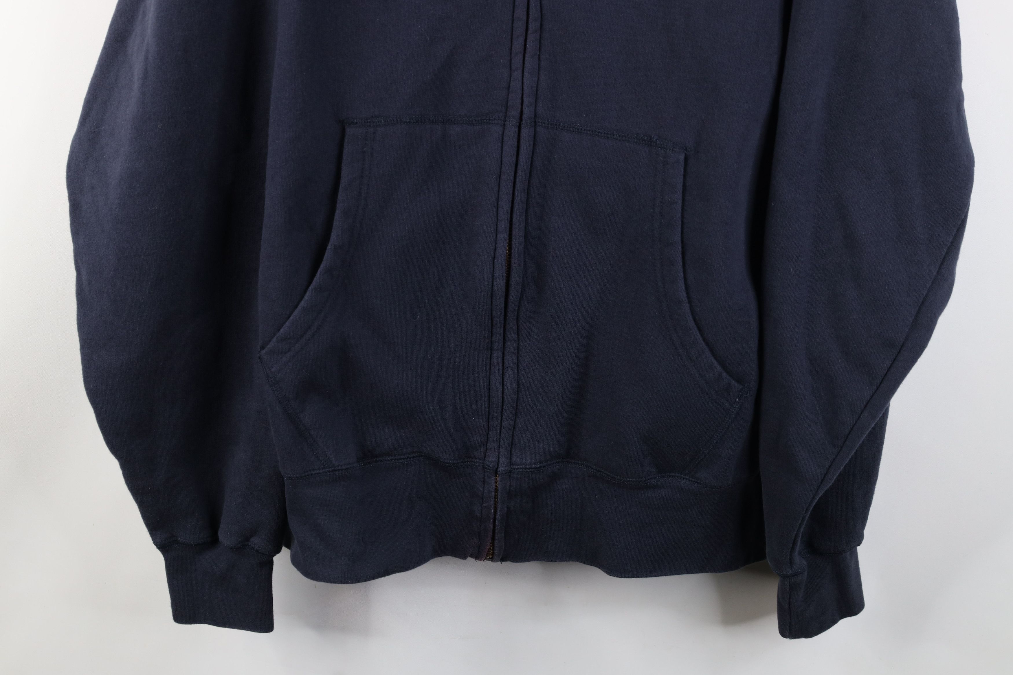 Vintage Vintage 90s Heavyweight University of Michigan Hoodie Size US XL / EU 56 / 4 - 3 Thumbnail