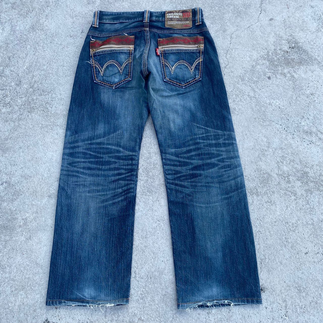 If Six Was Nine Vintage Edwin Exclusive Vintage Distressed Denim Size US 32 / EU 48 - 3 Thumbnail