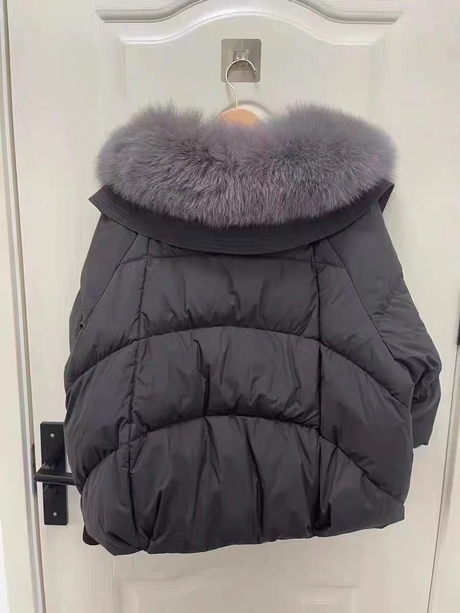 Other Plus-Size White Duck Down Jacket Size XXL / US 16-18 / IT 52-54 - 2 Thumbnail