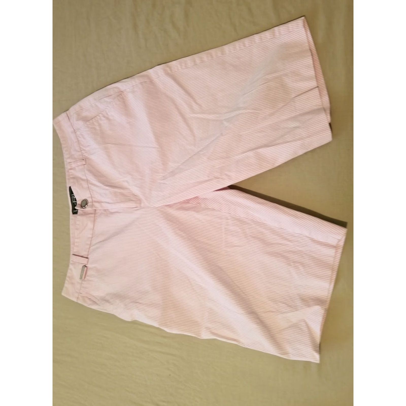 Polo Ralph Lauren Polo Ralph Lauren Shorts Womens 4 Purple Stripes Cotton Chino Size 27" / US 4 / IT 40 - 3 Thumbnail