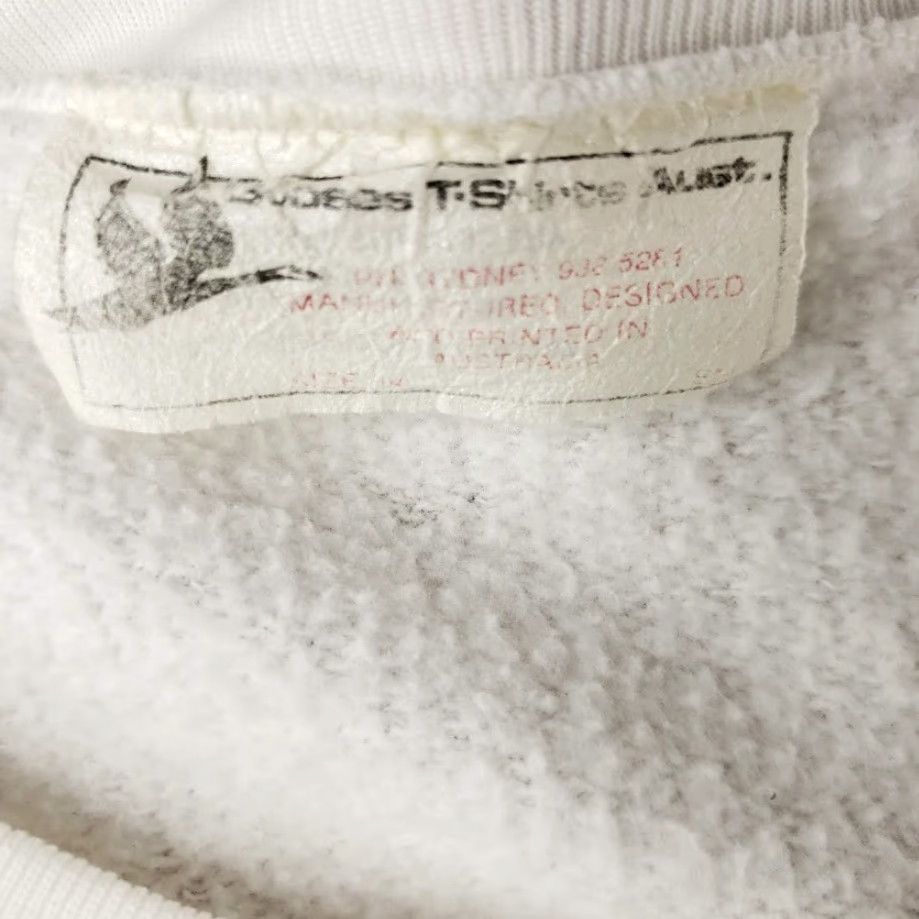 Vintage VINTAGE Australia Koala Bear Sweatshirt Mens Size Medium 80s Down Under Sweatshirt Crew Neck Cotton Blend White Size US M / EU 48-50 / 2 - 7 Thumbnail