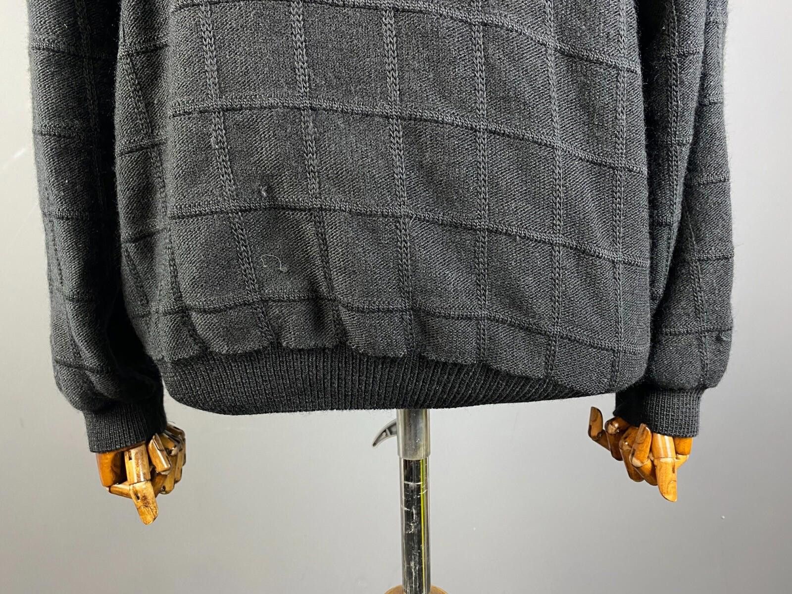 Lacoste Lacoste Black Wool Knit Sweater Size FR 7 / US 2XL Size US XL / EU 56 / 4 - 3 Thumbnail