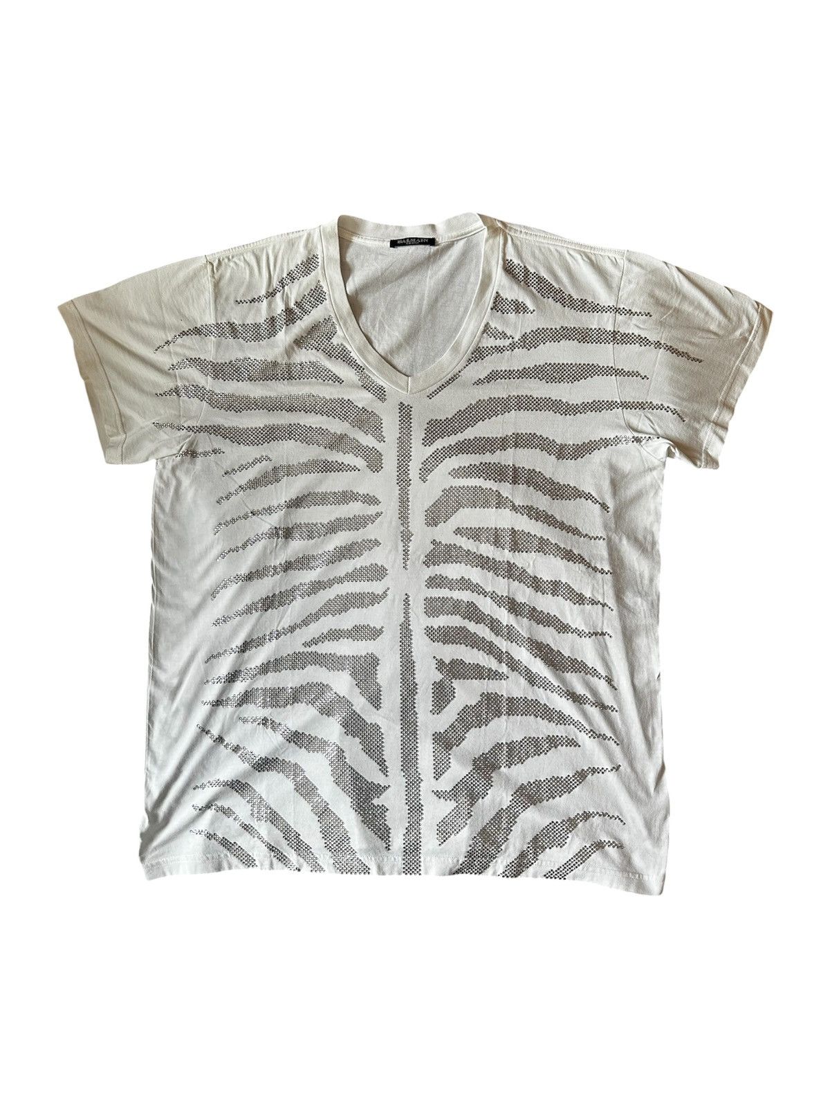 Balmain Balmain SS09 Zebra Crystal Pattern Shirt Size US L / EU 52-54 / 3 - 1 Thumbnail