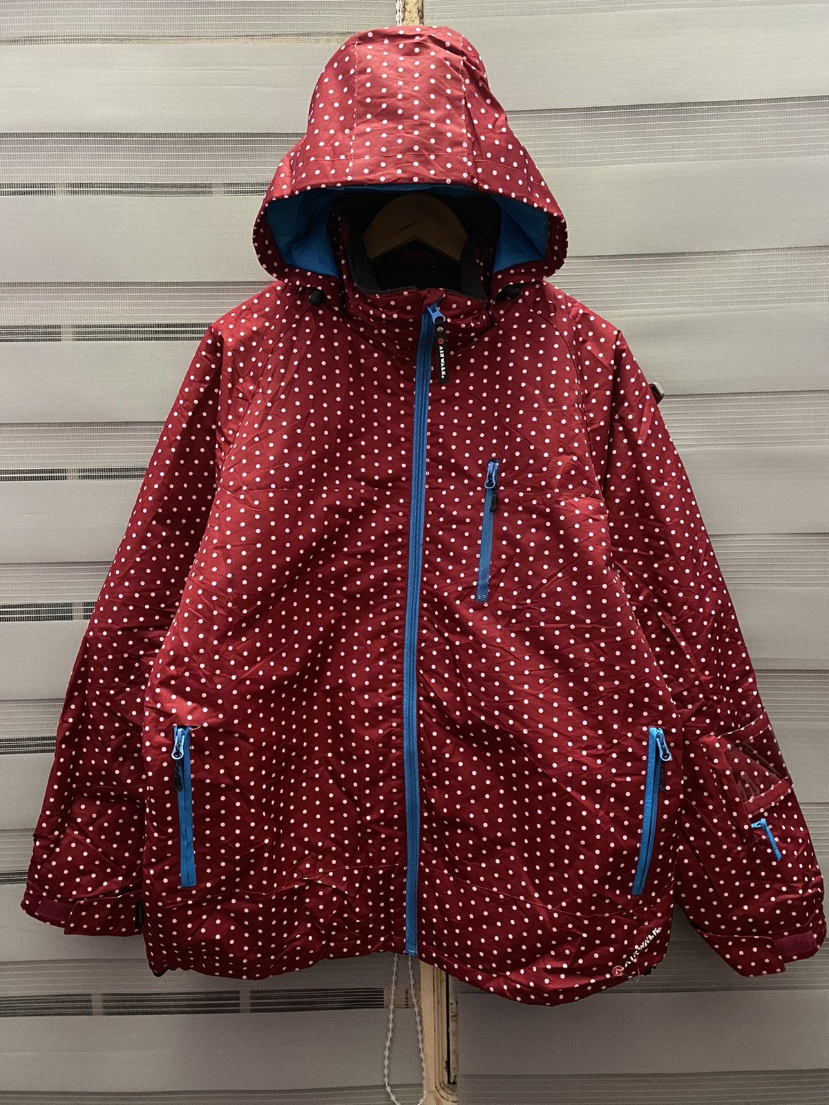 Airwalk Airwalk Polkadot Styled Outdoor Zipper Jacket Size US L / EU 52-54 / 3 - 1 Thumbnail