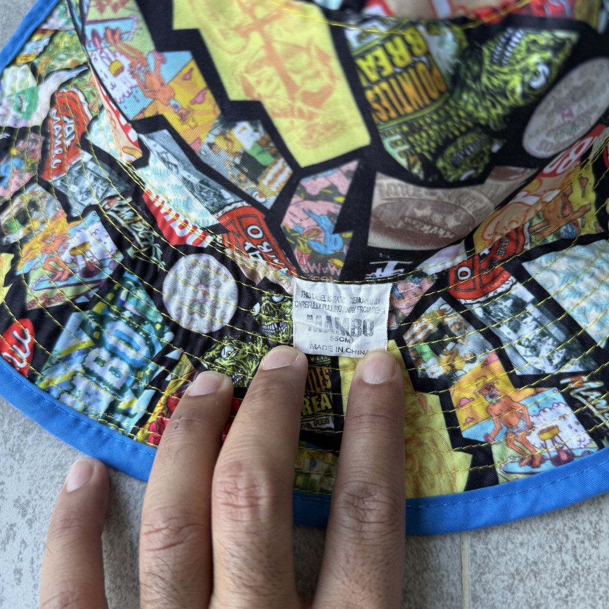 Mambo MAMBO reversible bucket hat.. Size ONE SIZE - 16 Thumbnail