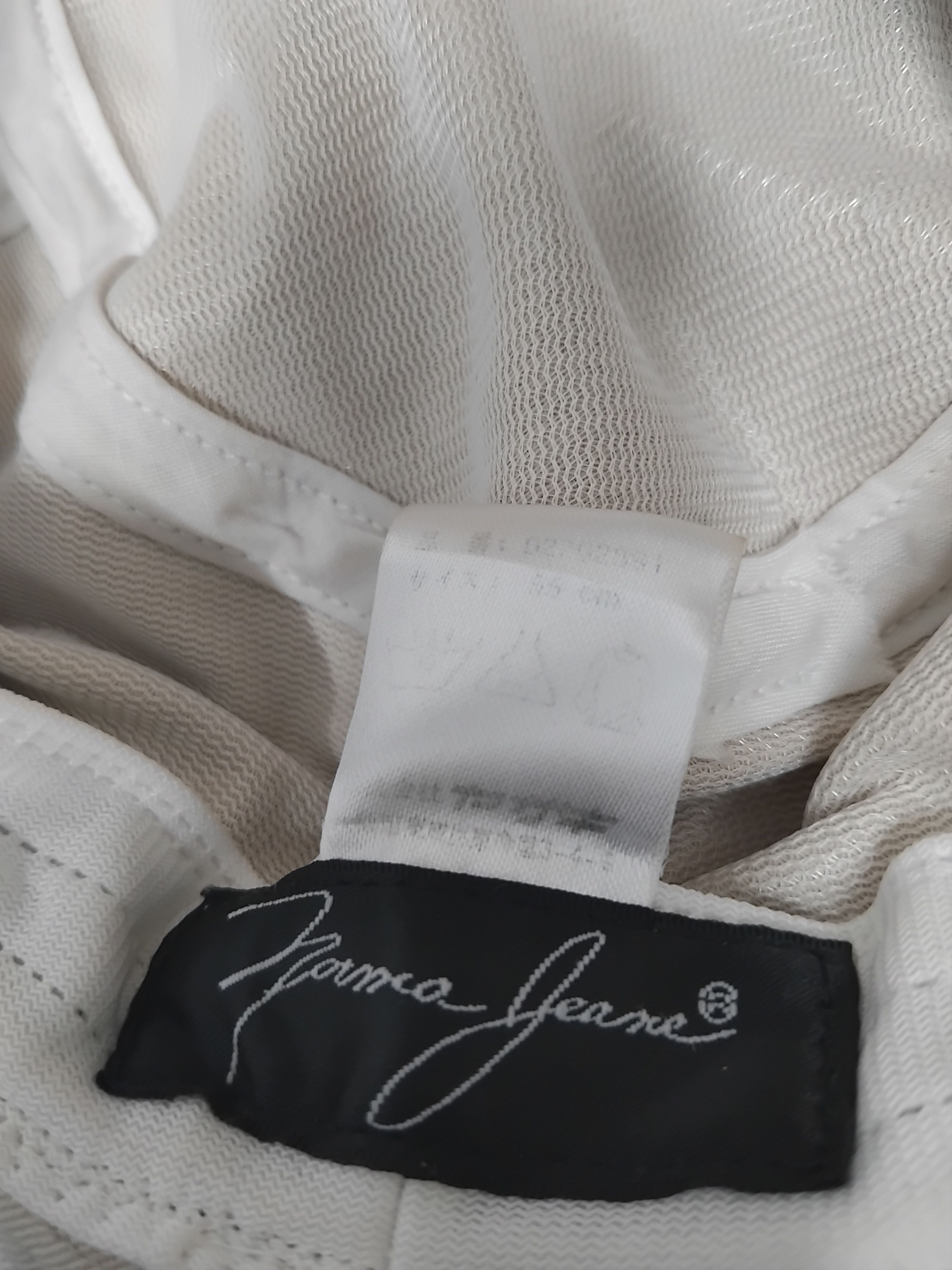 Japanese Brand 💥Norma jeans cream colour hat Size ONE SIZE - 3 Thumbnail