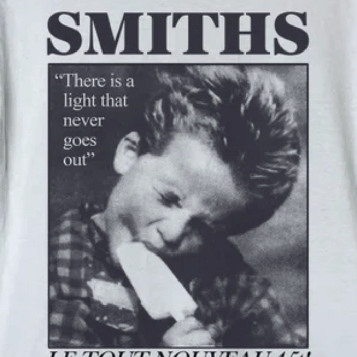 T-shirt The Smiths 'Meat Is Murder' - Hommes Et Femmes - 100% Coton - Marque Gildan - Noir Et Blanc