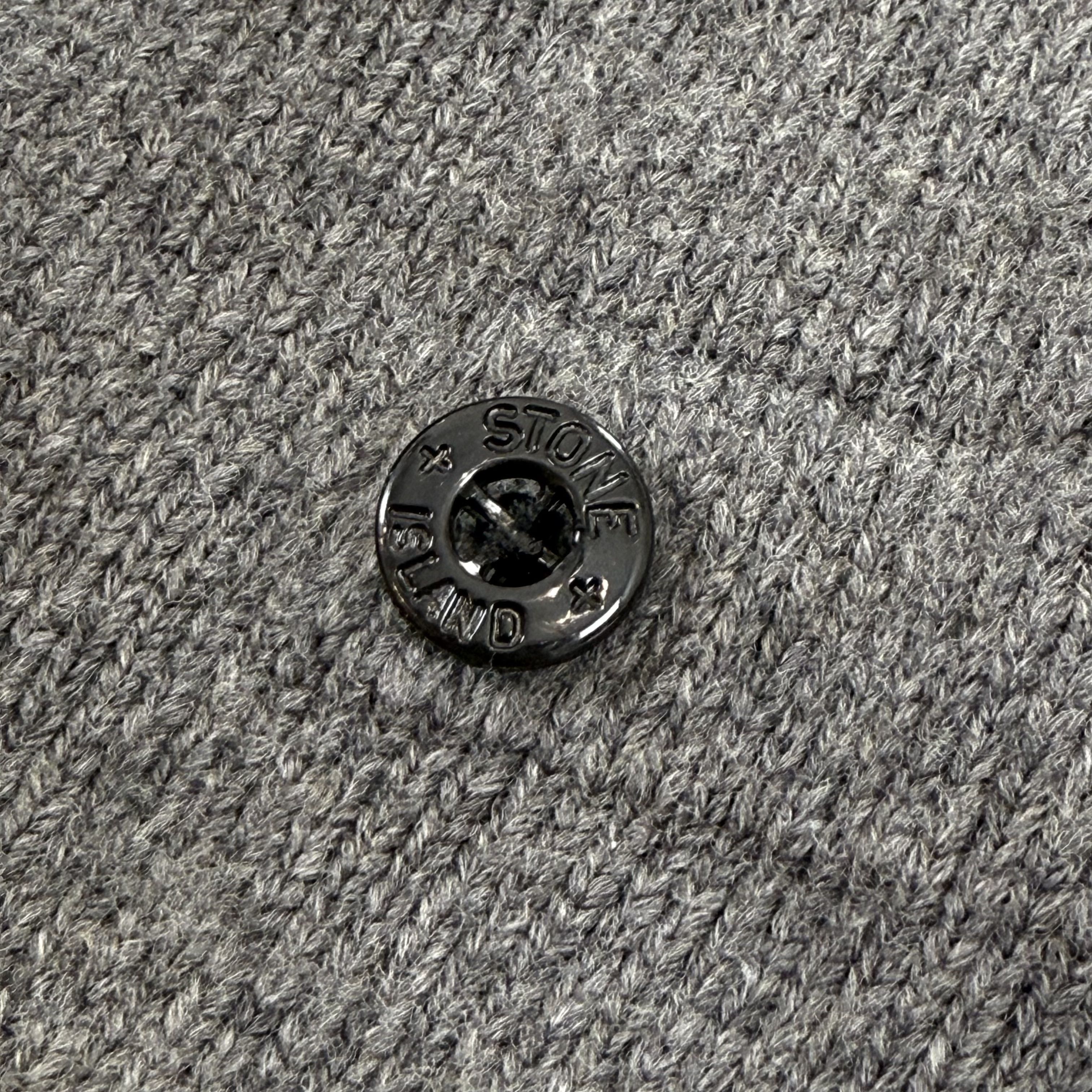 Stone Island Stone Island Wool Half Zip Button Grey Knit Sweater Size US XL / EU 56 / 4 - 14 Thumbnail