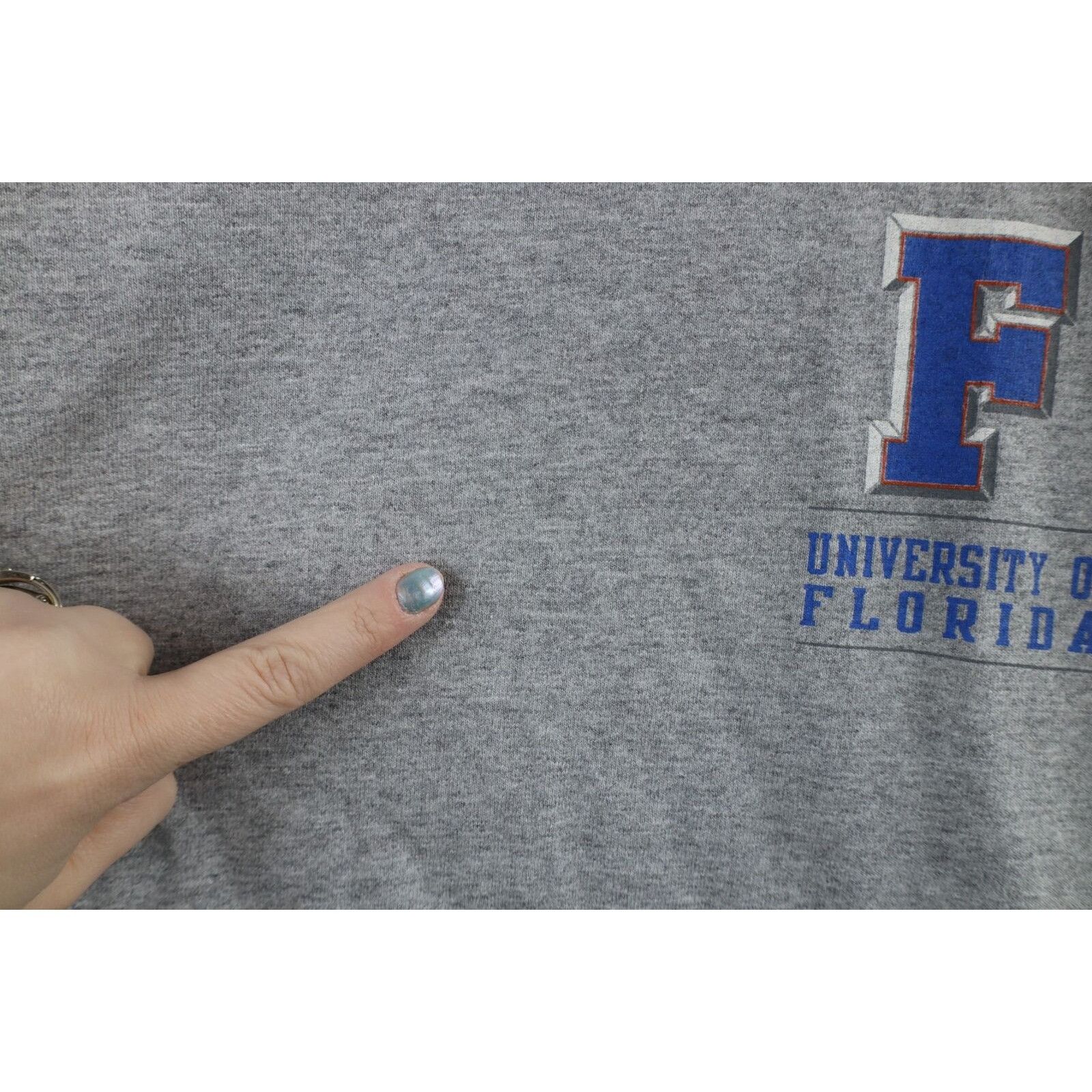 Jansport × Vintage Vintage 90s University of Florida Long Sleeve T-Shirt Size US L / EU 52-54 / 3 - 6 Thumbnail