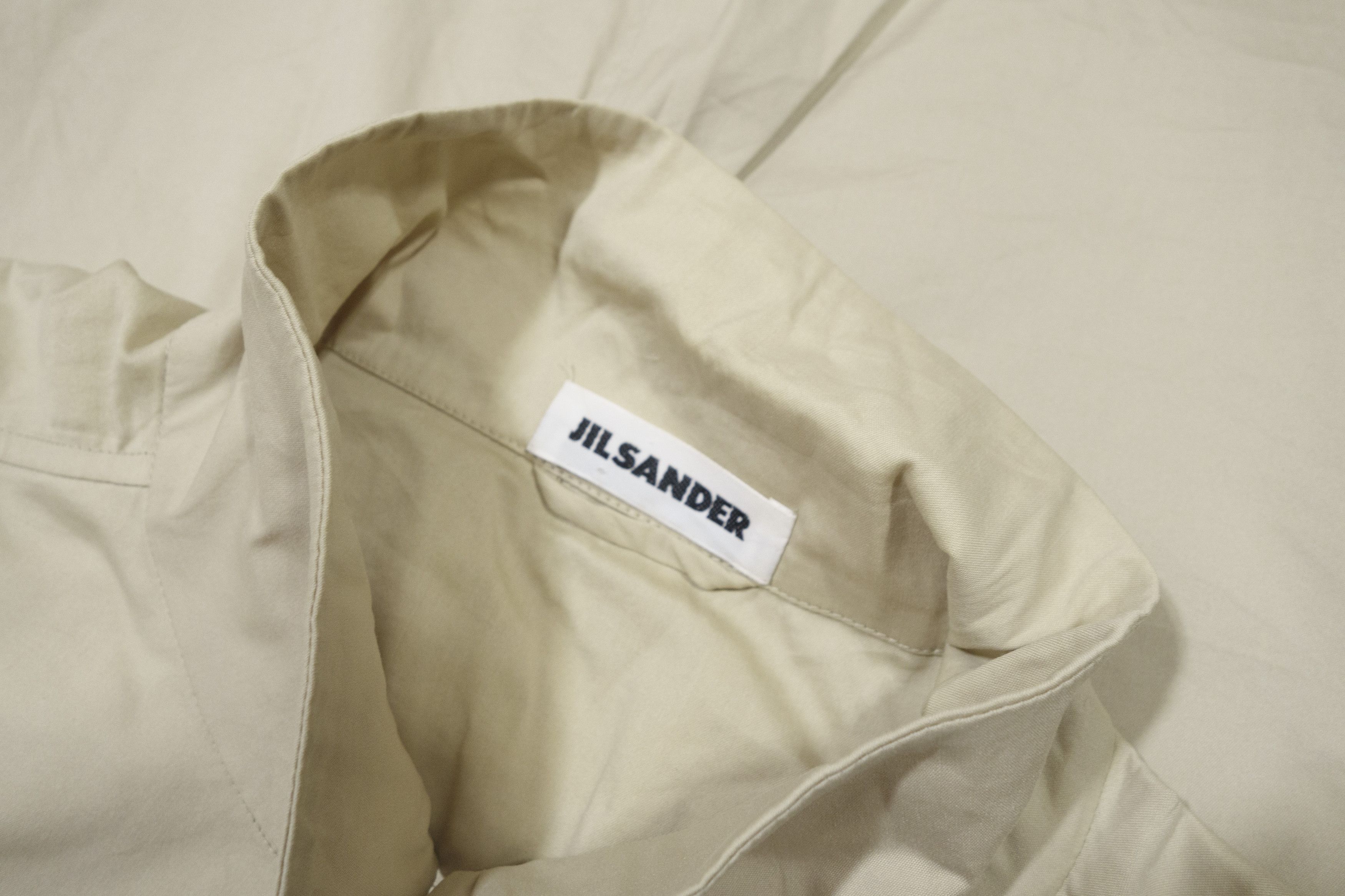 Jil Sander 90S Cotton Nylon Oversize Zip Shirt Vintage Size XL / US 12-14 / IT 48-50 - 7 Thumbnail
