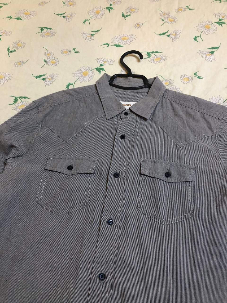 Diesel Diesel 100% cotton button down men's shirt Size US M / EU 48-50 / 2 - 5 Thumbnail