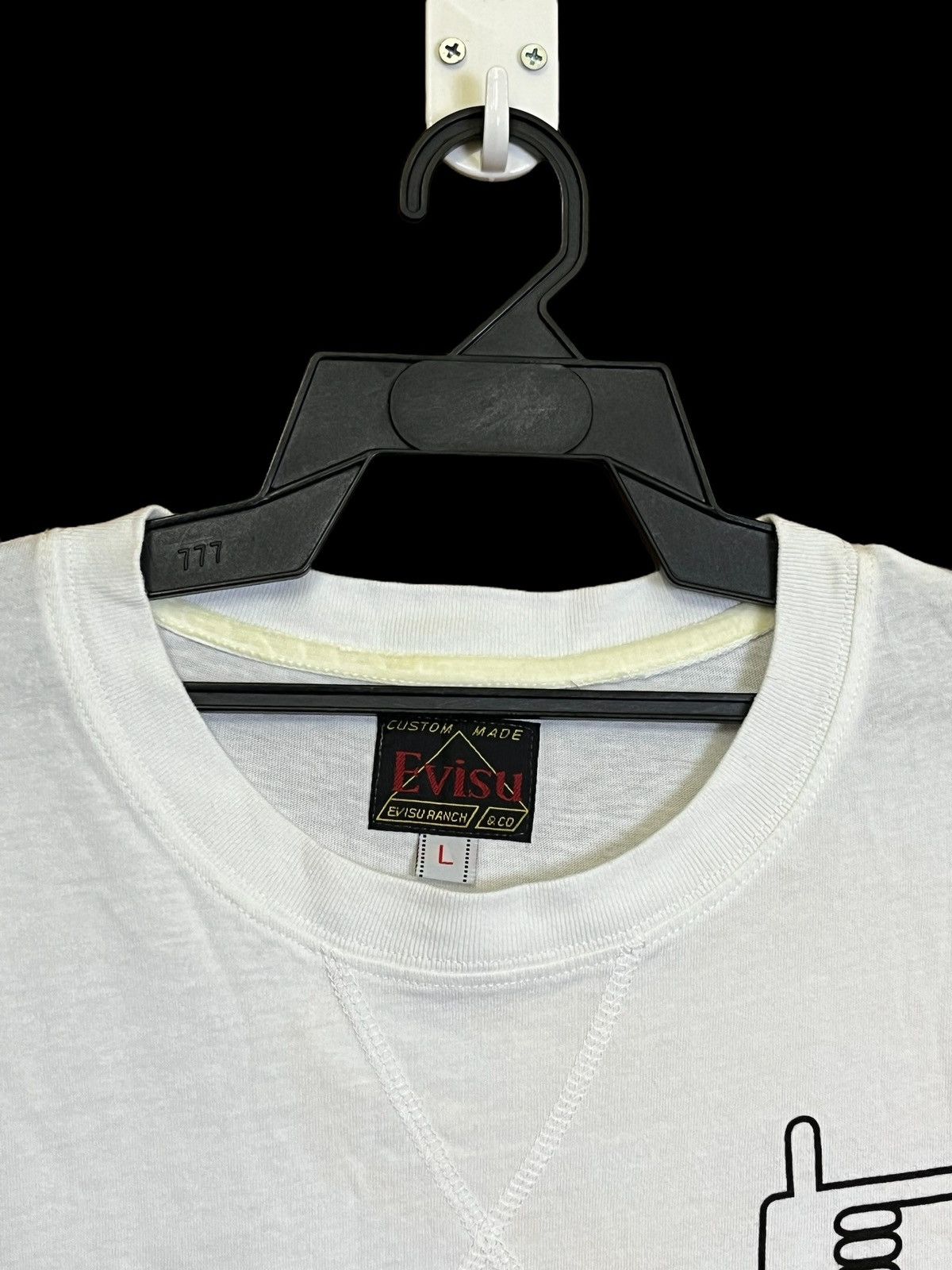Evisu ICONIC🔥EVISU JEAN “EVISU IS MY GOD”TEE SHIRT Size US L / EU 52-54 / 3 - 5 Thumbnail