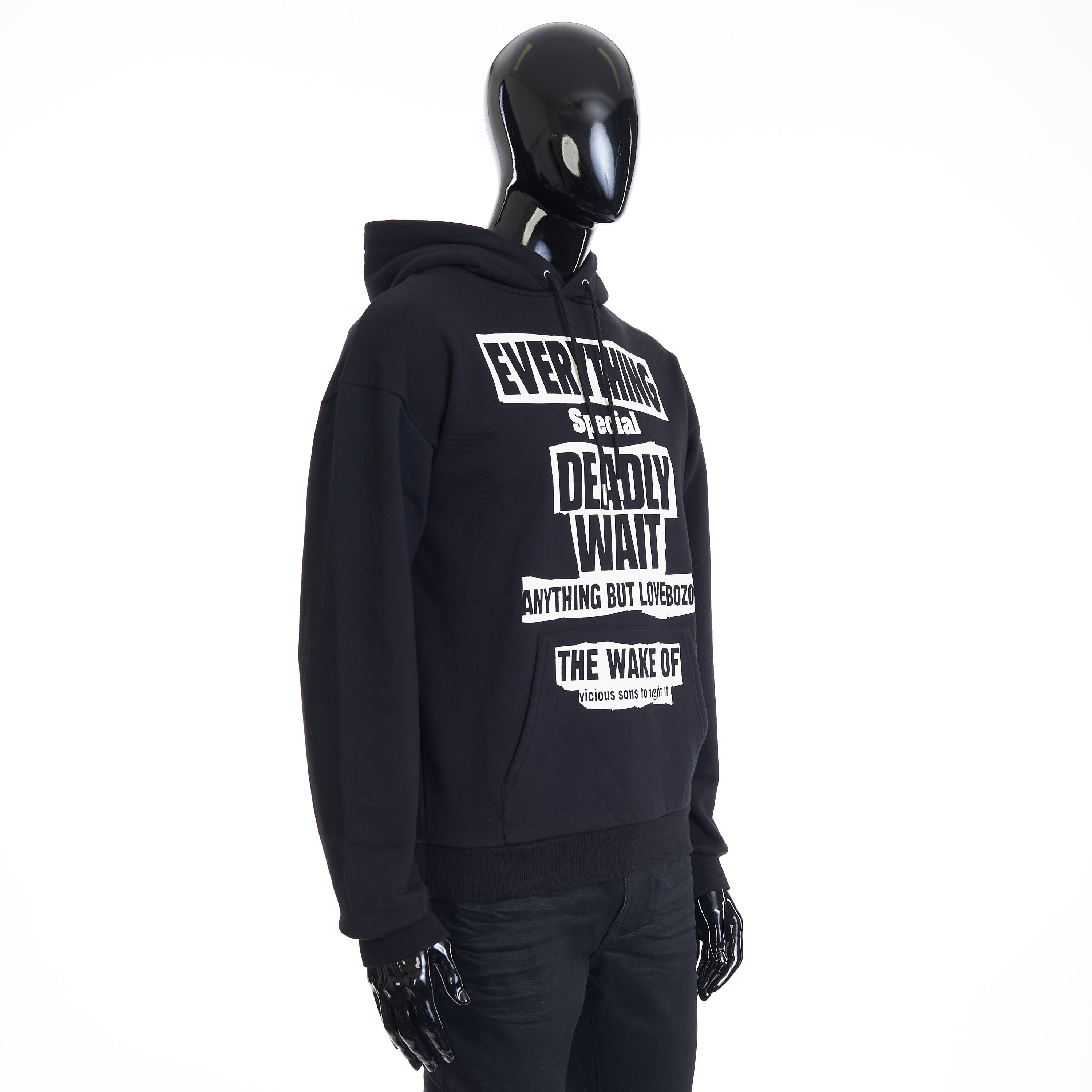 Celine x ALAN VEGA Loose Hoodie "Everything Special Deadly Wait" Size US L / EU 52-54 / 3 - 8 Thumbnail