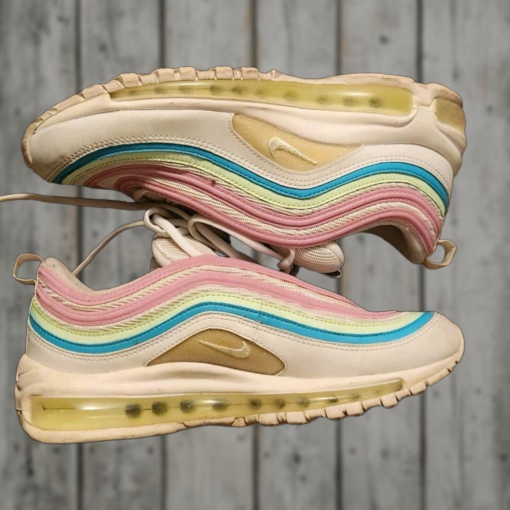 Nike Nike Air Max 97 Sneaker Women CW7017-100 White 2020 Size 8 Easter 2020 Shoes Max Nike Air Max Footwear CW7017-100 Womens Shoes Size US 8 / IT 38 - 1 Thumbnail