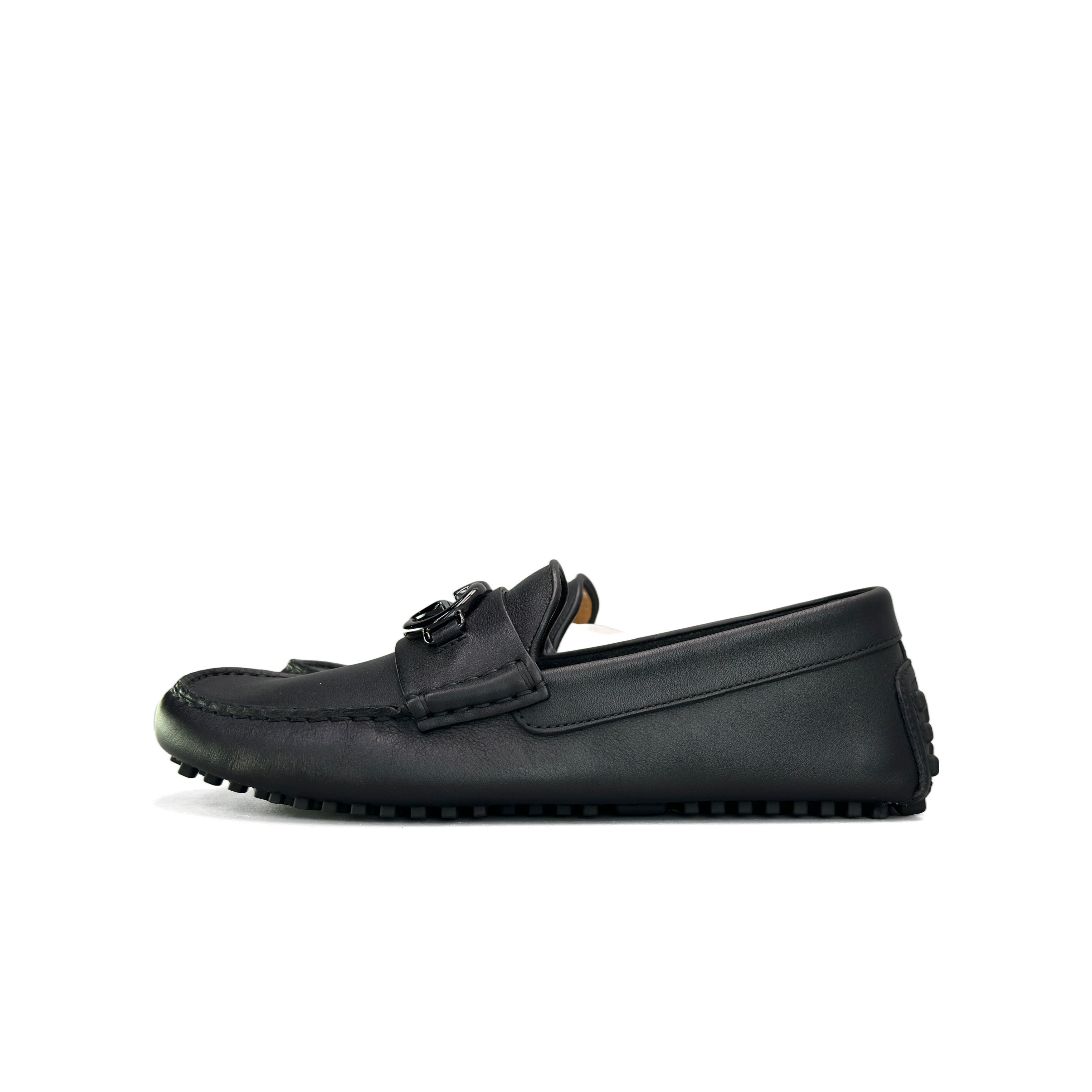 Gucci Gucci Interlocking G Leather Driver Loafers Size 6.5 Size US 6.5 / EU 39-40 - 1 Thumbnail