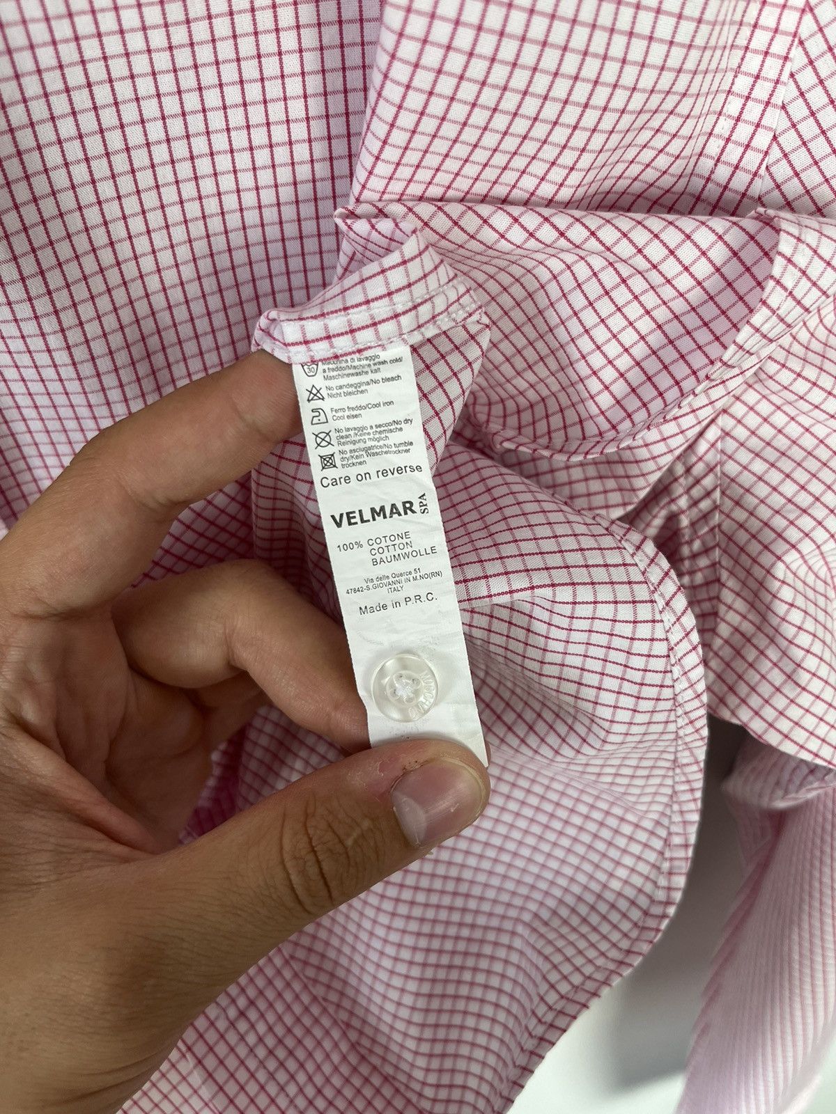 Moschino Moschino Luxury Cotton Plaid Long Sleeve Shirt Button Up Size US XL / EU 56 / 4 - 9 Thumbnail