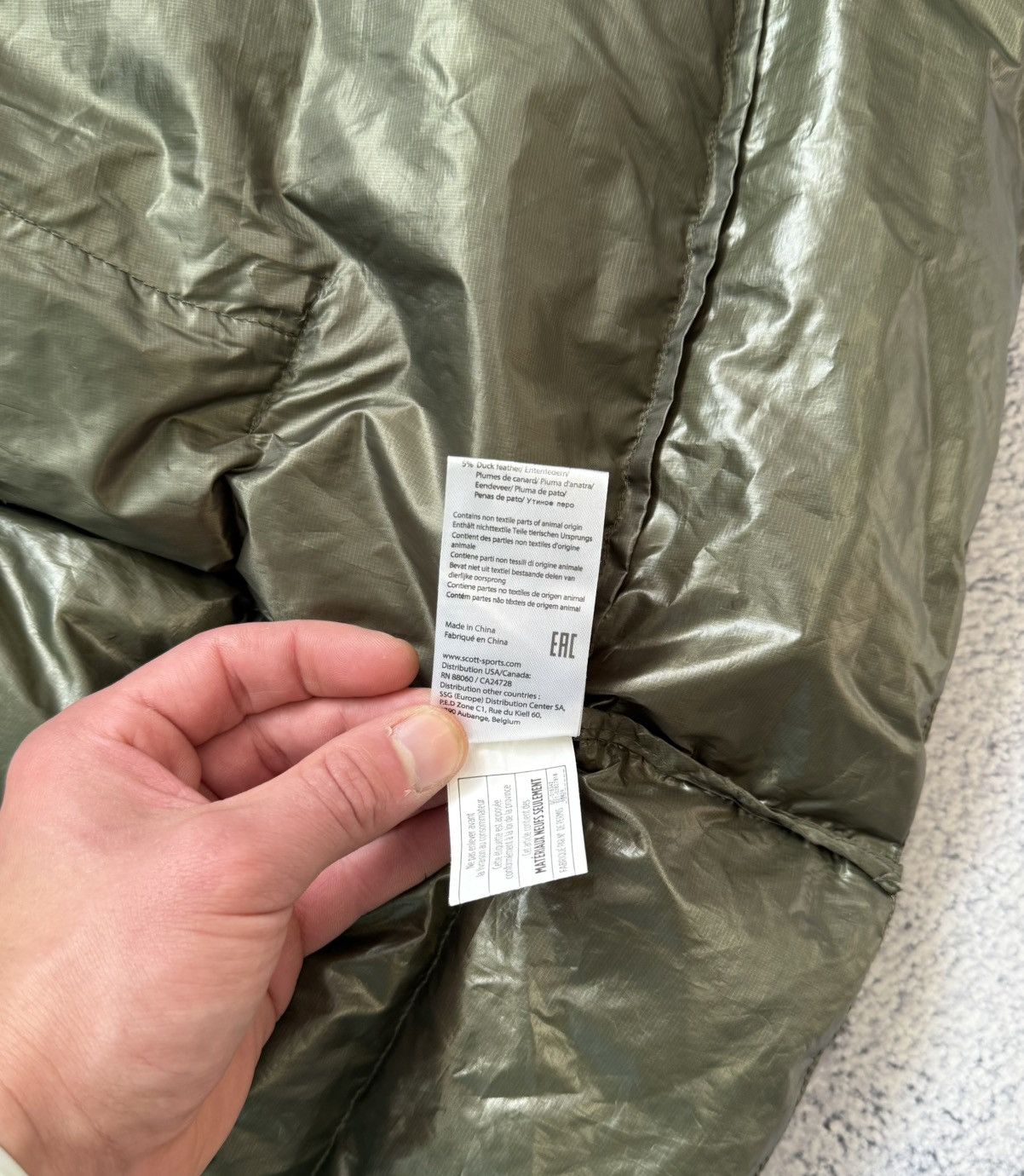 Other Dolomite Men’s XL Down Parka Jacket Duck Puffer Coat Long Size US XL / EU 56 / 4 - 11 Thumbnail