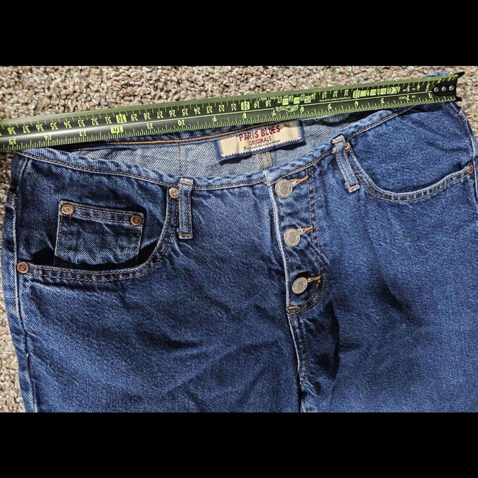 Other Paris Blues Women's Jeans Flare/Bell Bottoms APPROX 30x30 Size 30" / US 8 / IT 44 - 4 Thumbnail