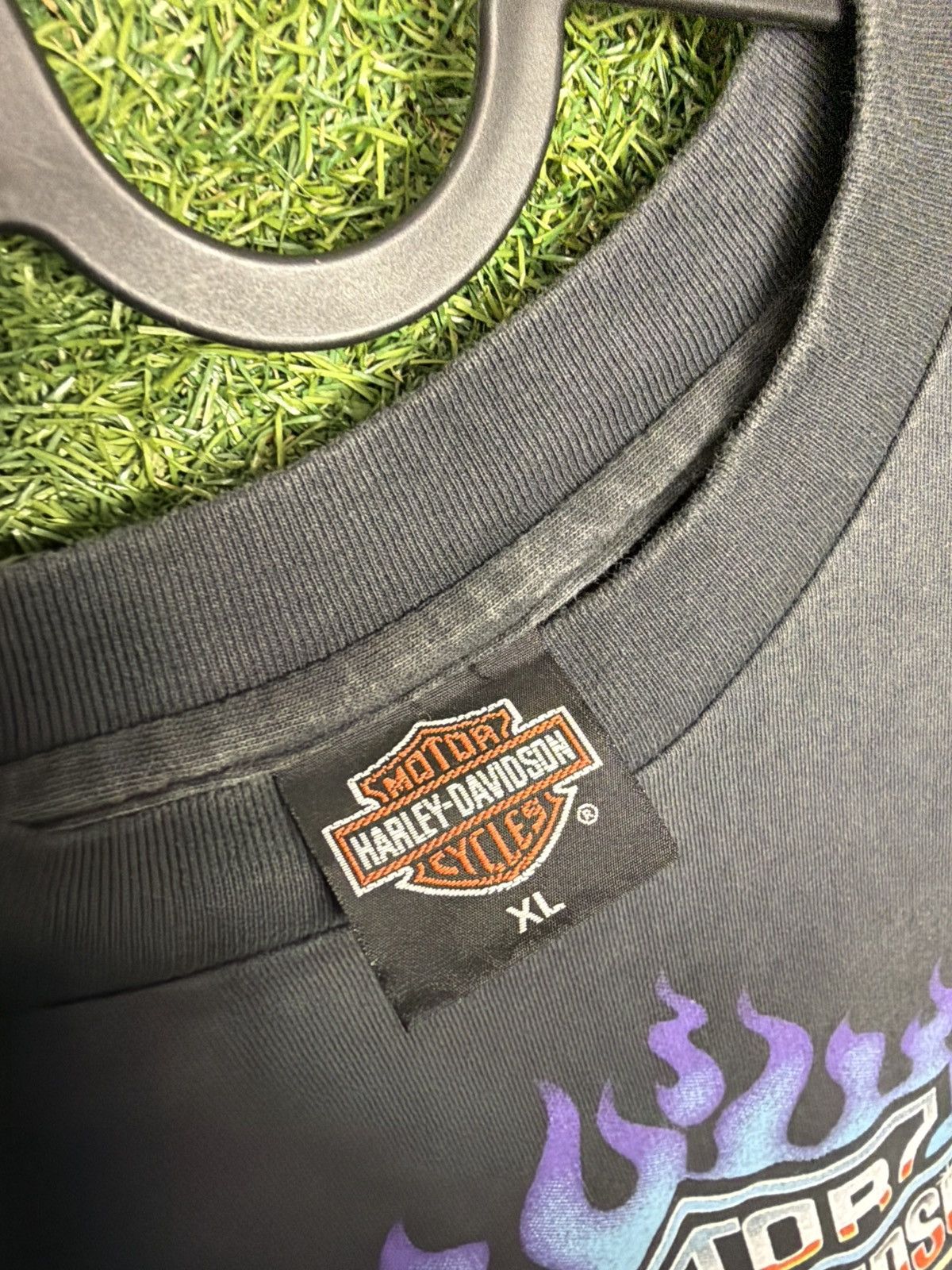 Other Harley Davidson, flames long sleeve shirt Size US XL / EU 56 / 4 - 3 Thumbnail