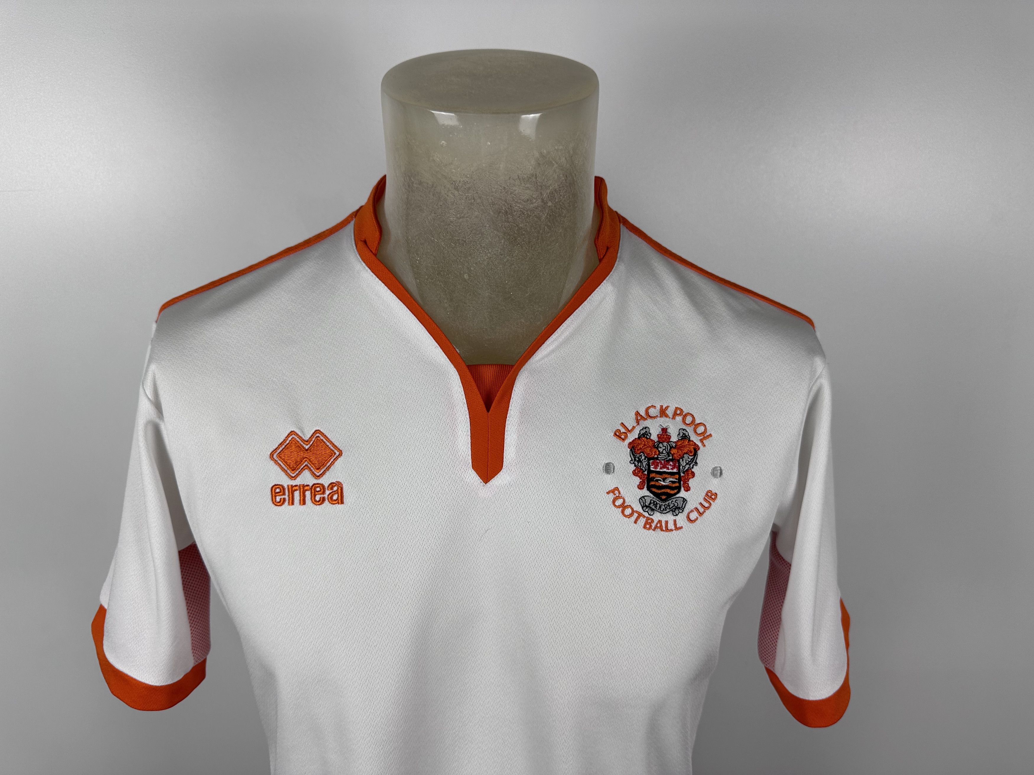 Errea Blackpool Home 2018 Away Football Shirt Soccer Jersey Errea Size US XXL / EU 58 / 5 - 4 Thumbnail