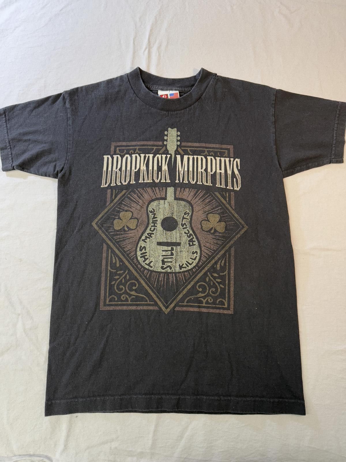 Designer Dropkick Murphys Band T-shirt Diamond Guitar Tee - S Size US S / EU 44-46 / 1 - 1 Thumbnail