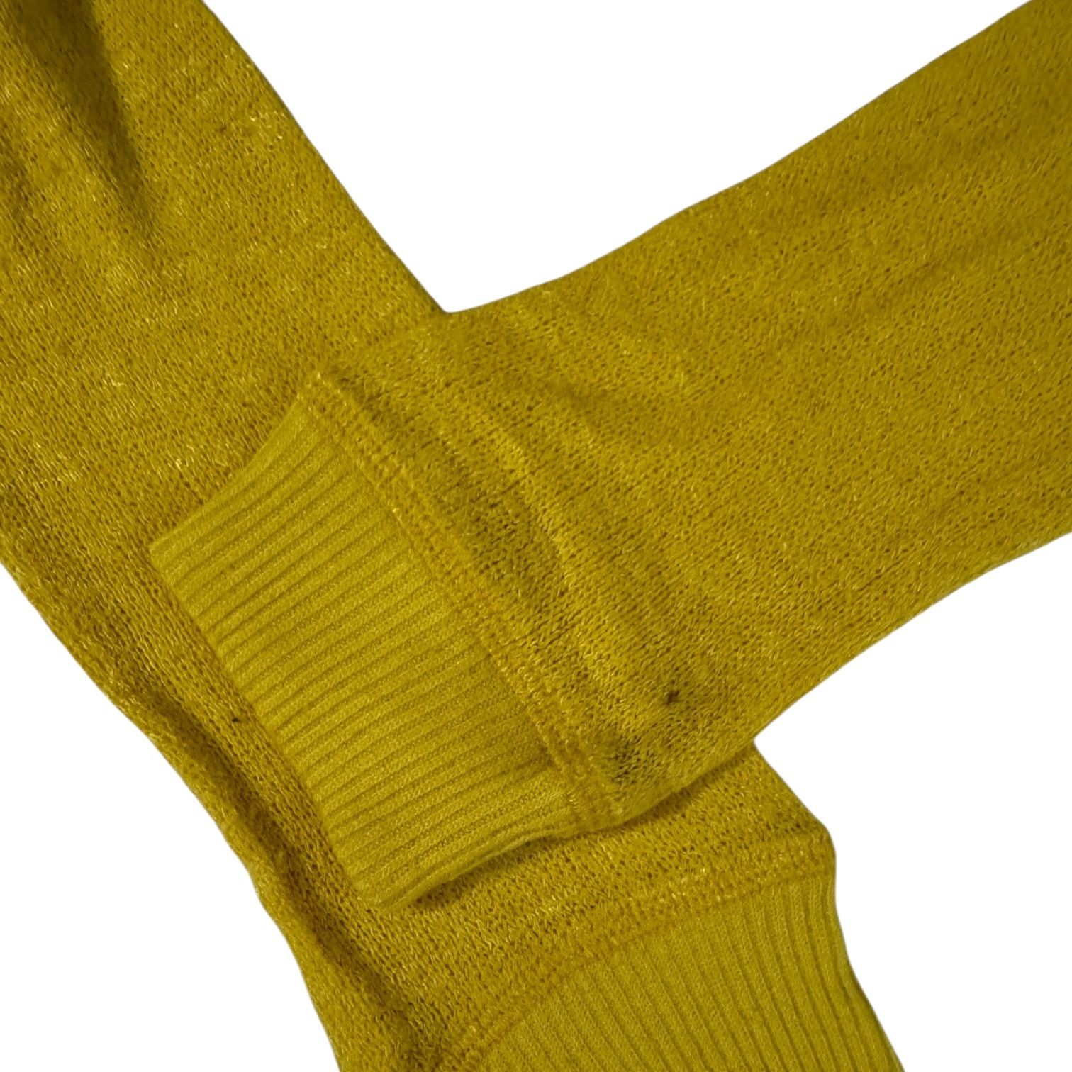 Other Harlowe & Graham Yellow Lace Accent Retro Sweater Medium Size M / US 6-8 / IT 42-44 - 6 Thumbnail