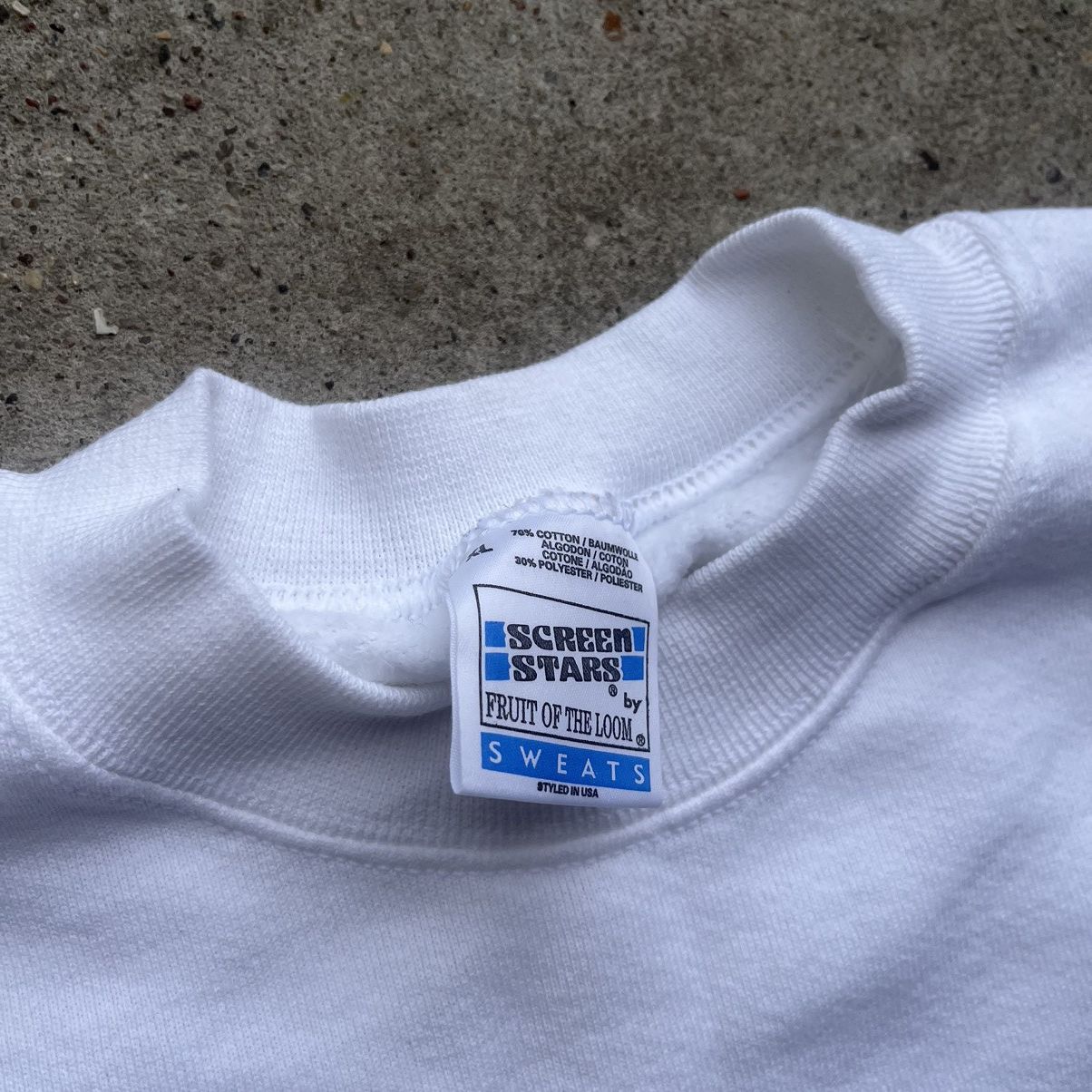 Apple × Vintage Apple Rainbow Vintage 90s Spellout Crewneck Sweatshirt Size US XL / EU 56 / 4 - 5 Thumbnail