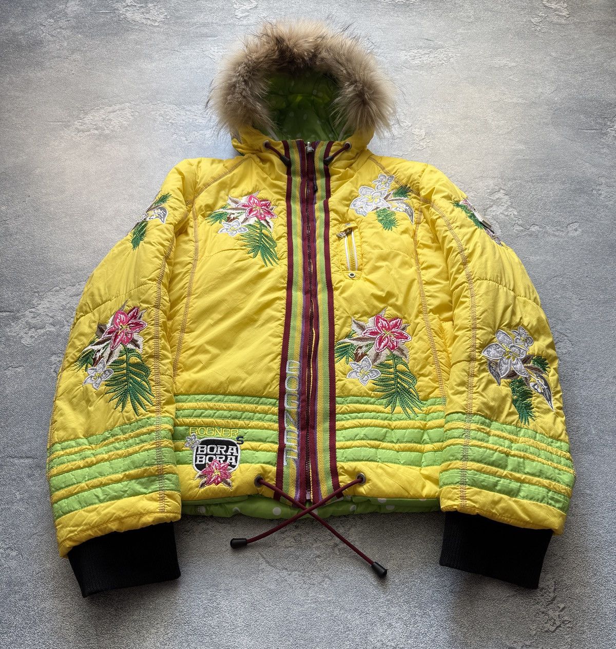 Bogner Women's BOGNER Quilted Down Jacket Coat Size L Size L / US 10 / IT 46 - 1 Thumbnail