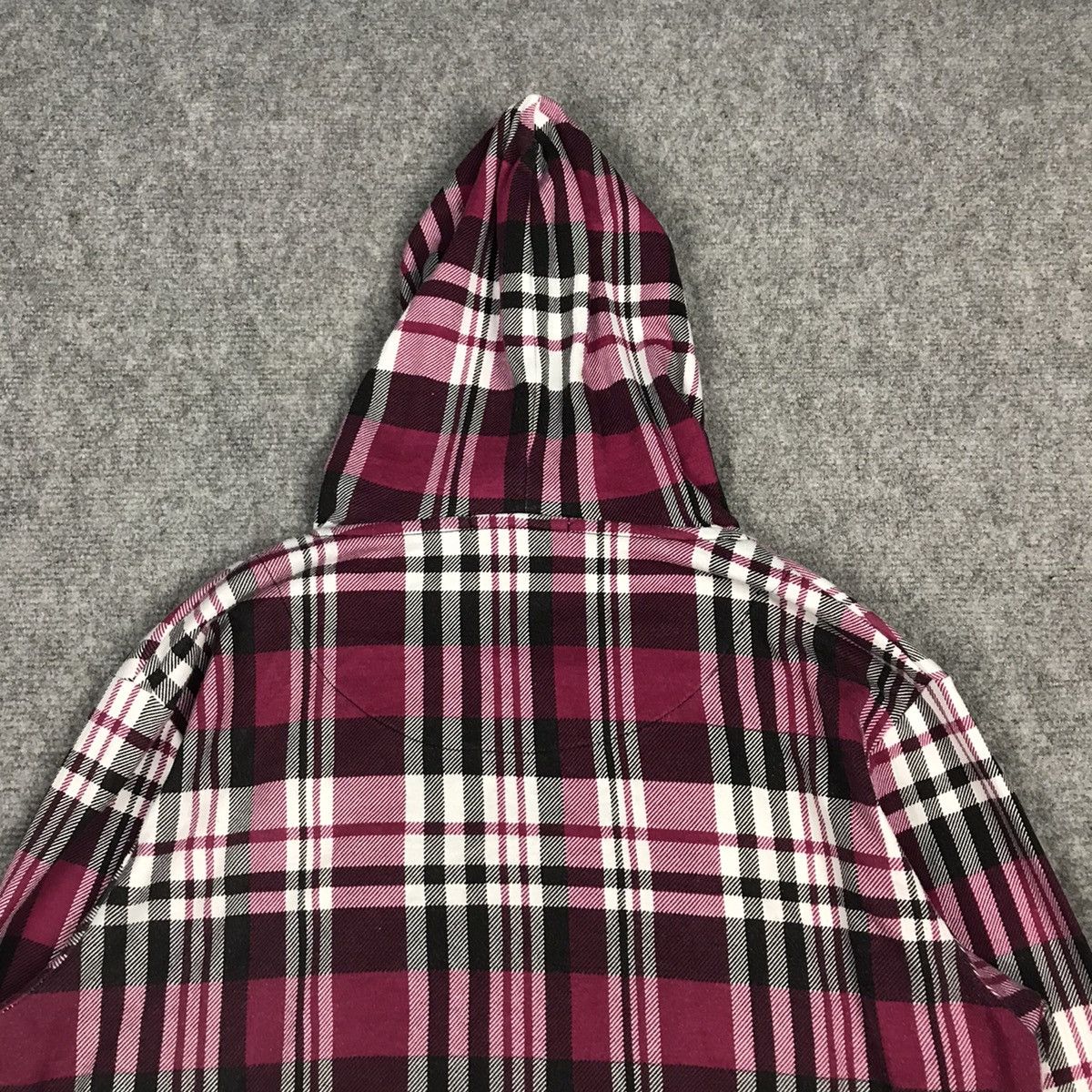 Japanese Brand × Tornado Mart × Vintage SEMANTICDESIGN FLANNEL DESIGN HOODIES ZIPPER JACKET Size US L / EU 52-54 / 3 - 7 Thumbnail