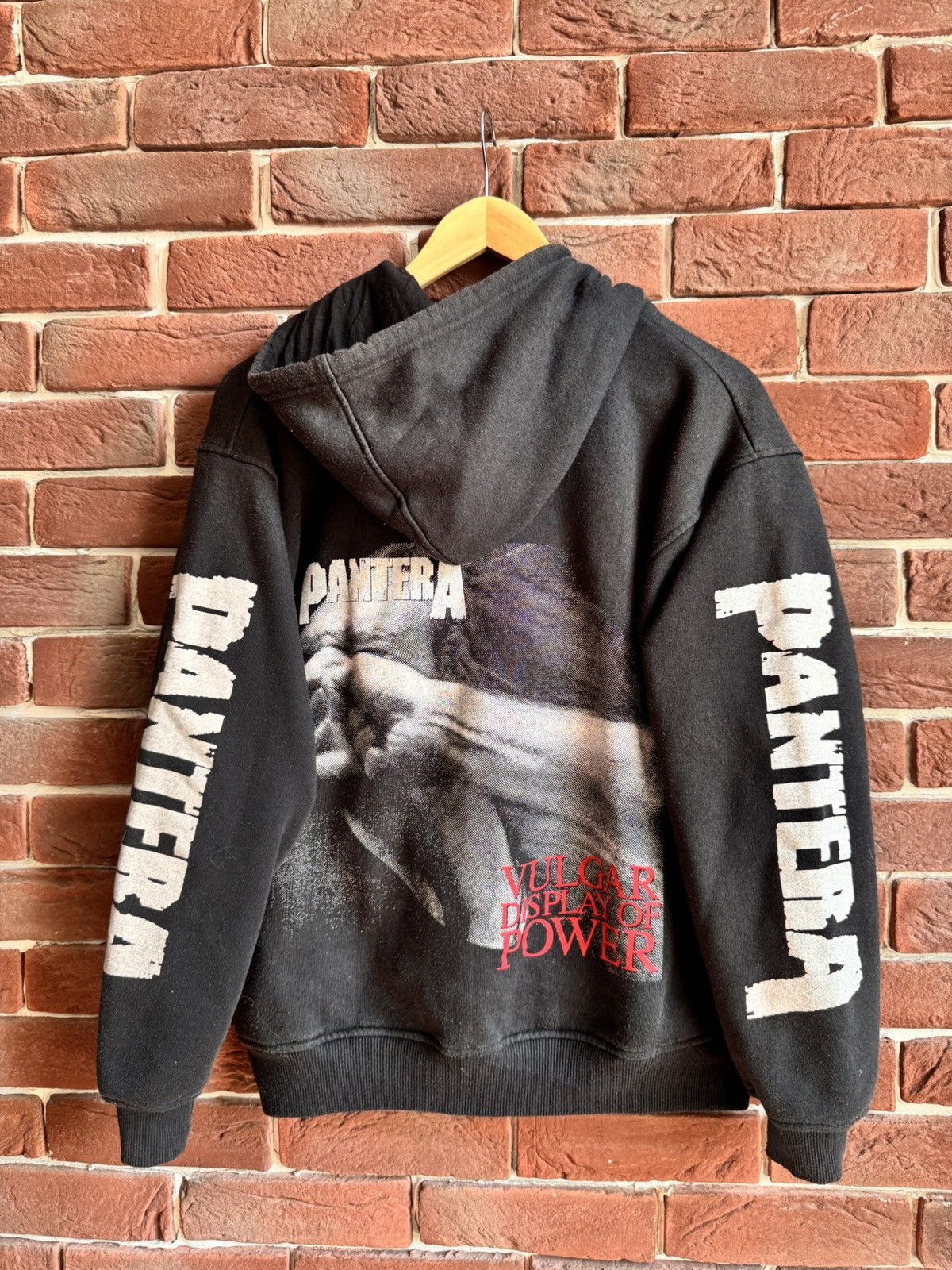 Band Tees Rare Vintage Pantera Vulgar Display Hoodie Metal Band Grail Size US M / EU 48-50 / 2 - 1 Thumbnail