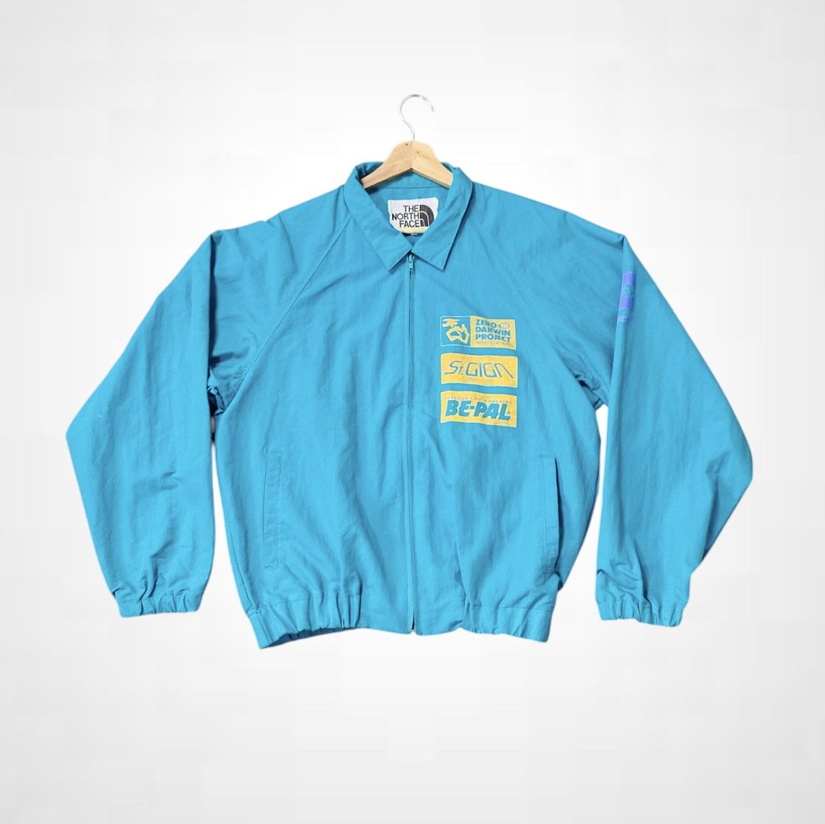 The North Face Vintage 90s The North Face Zipper Jacket Size US L / EU 52-54 / 3 - 3 Thumbnail