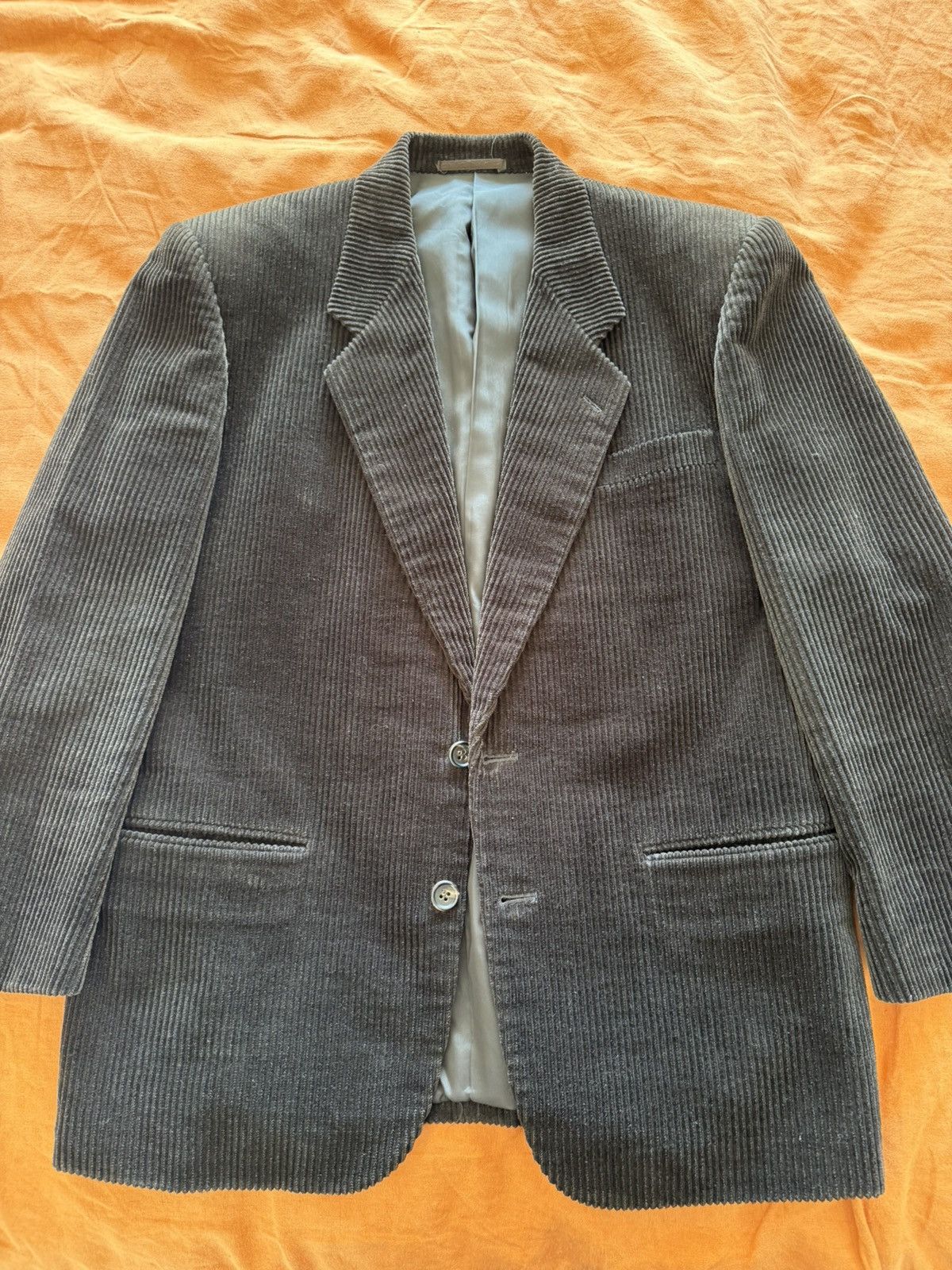 Comme des Garcons Homme Vintage Comme Des Garson Brown Corduroy Blazer Size 36R - 3 Thumbnail